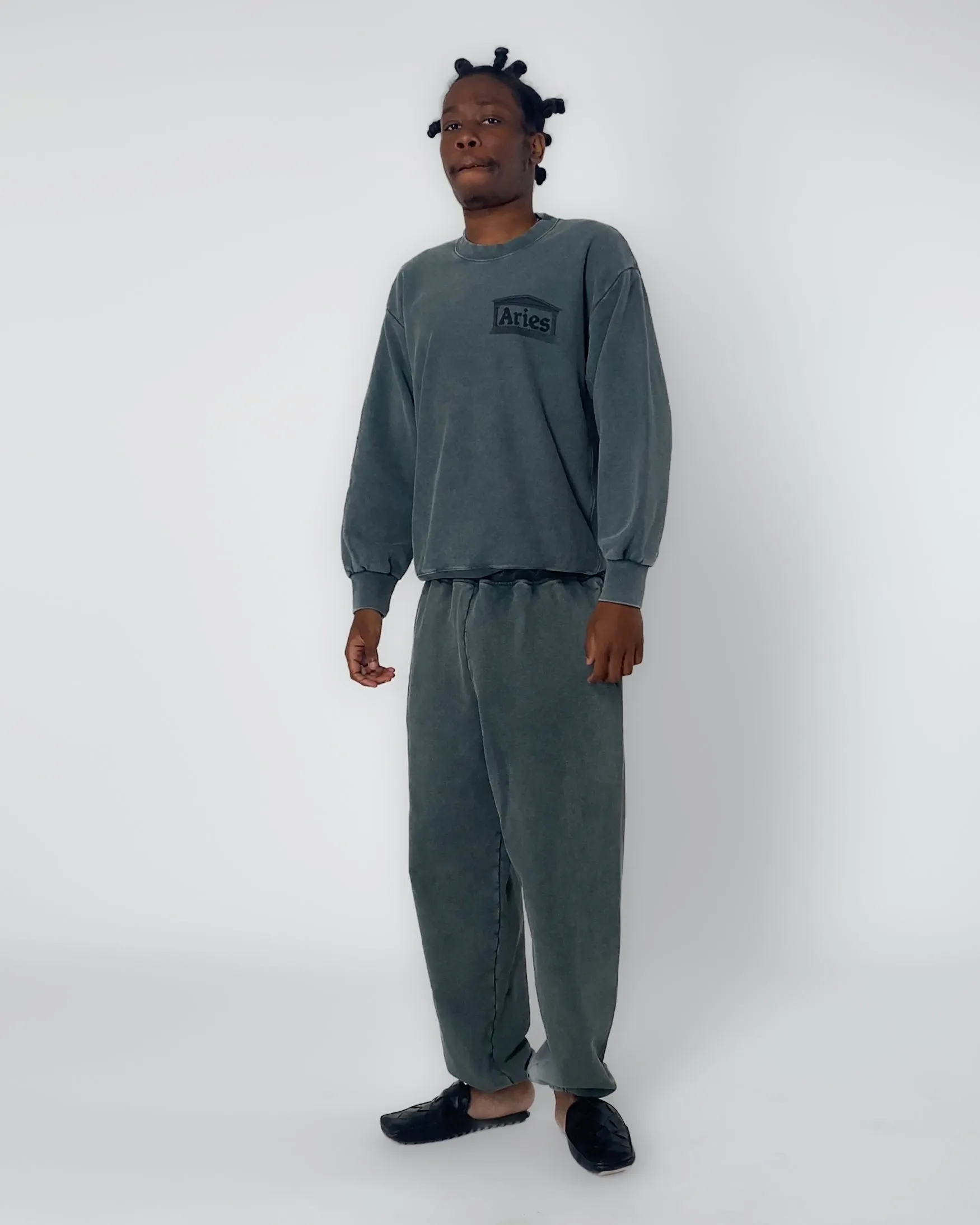 Premium Aged Temple Sweatshirt sold by ARIES product image thumbnail 2