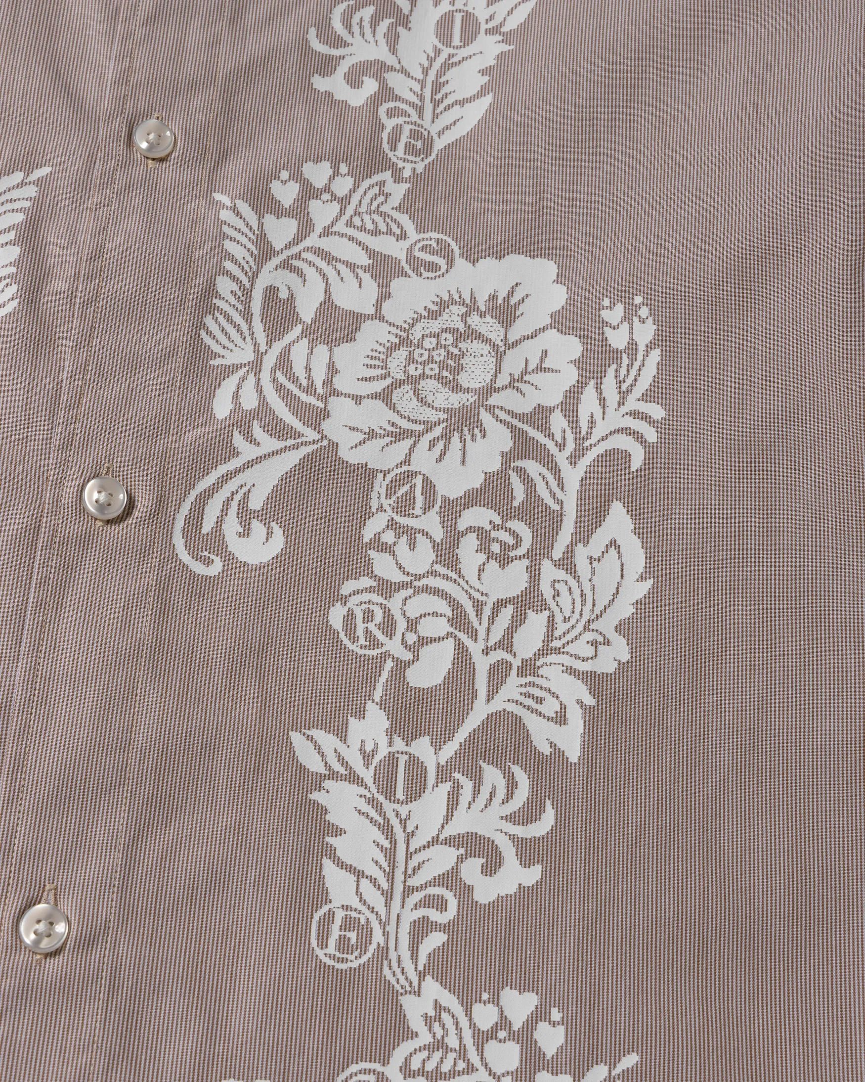 Lace Overprinted Poplin Shirt sold by ARIES product image thumbnail 5