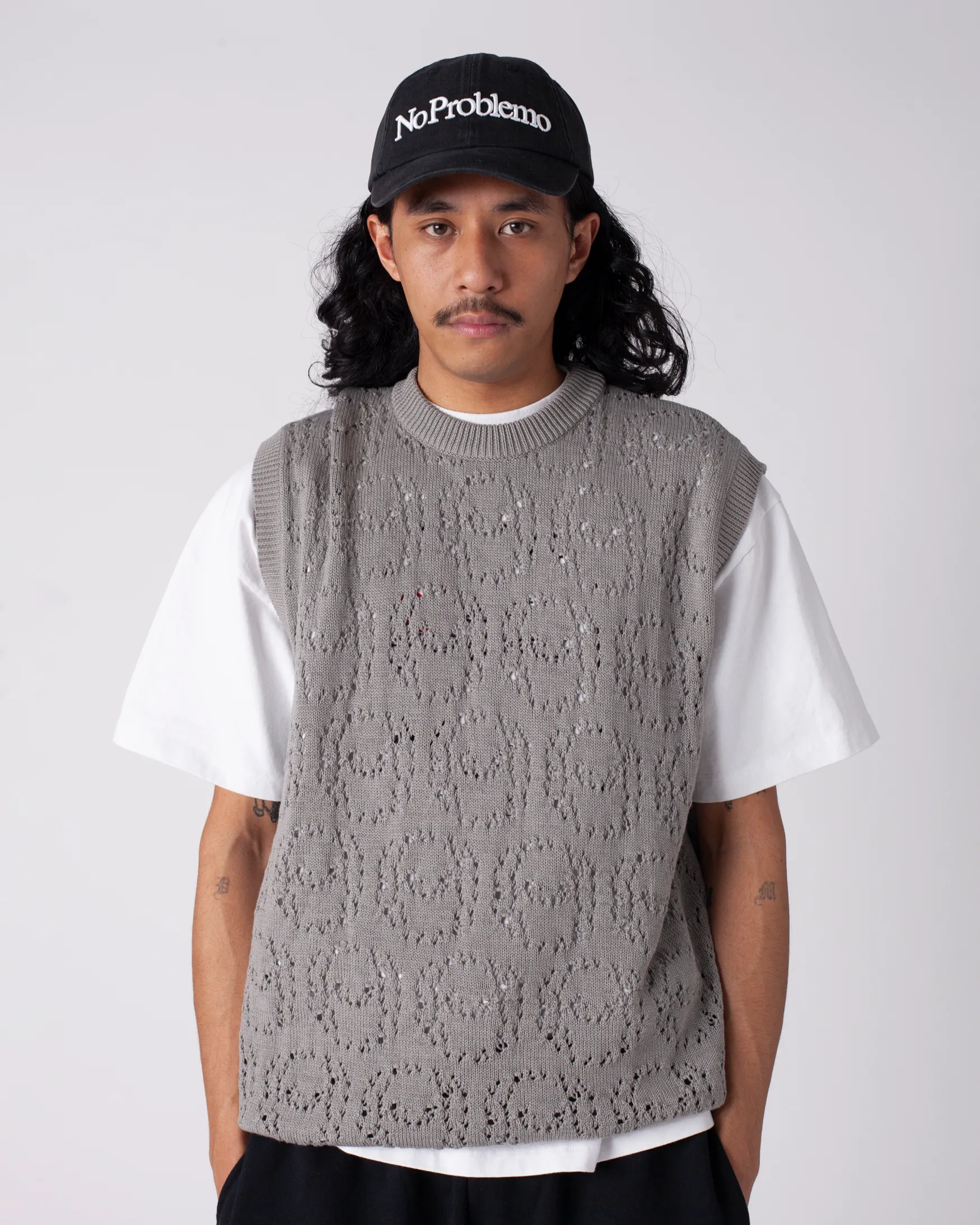 Alien-O Lace Cotton Vest sold by ARIES product image thumbnail 2