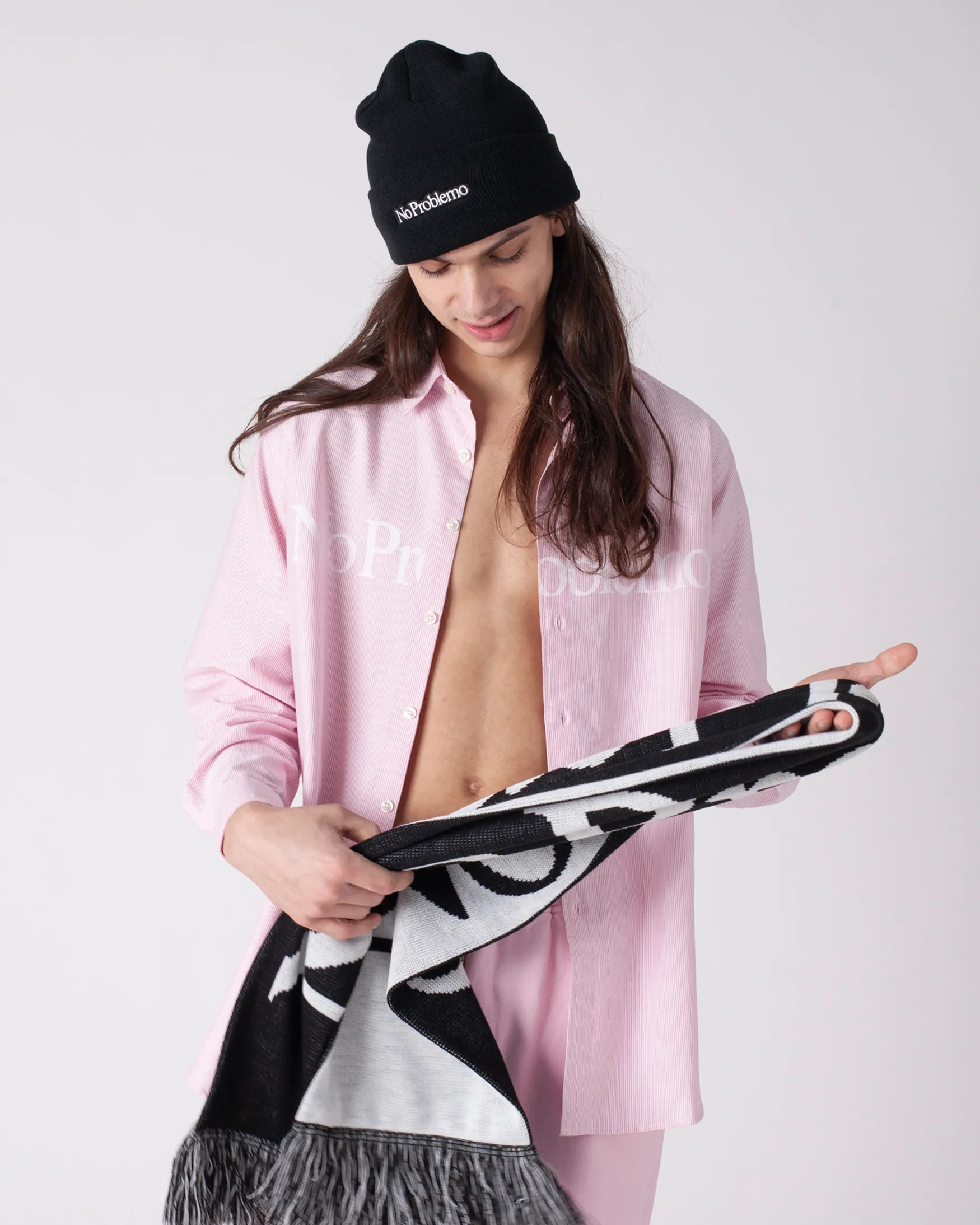 No Problemo LS Stripe Shirt sold by ARIES product image thumbnail 2