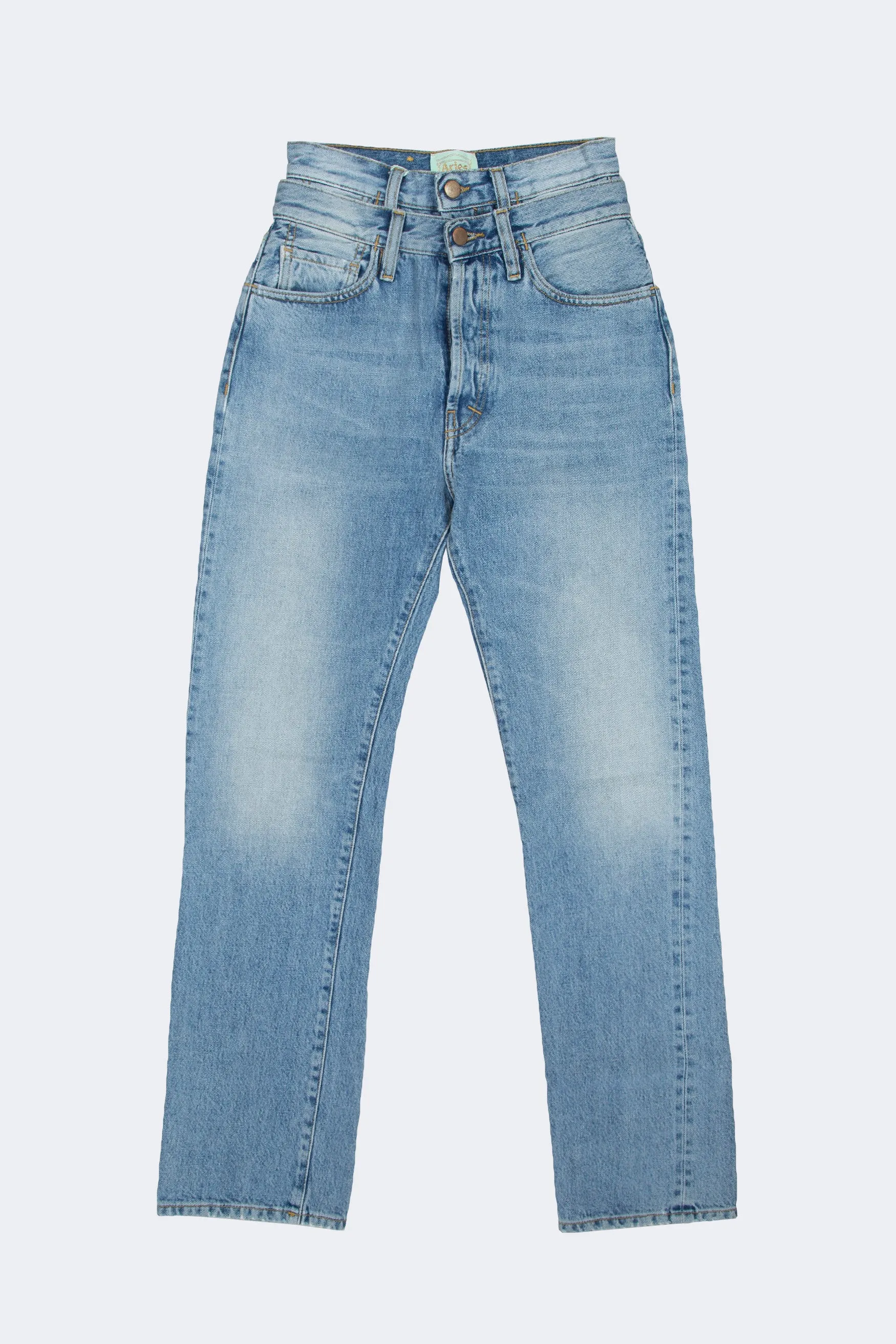 Lilly Double Waistband Jeans sold by ARIES