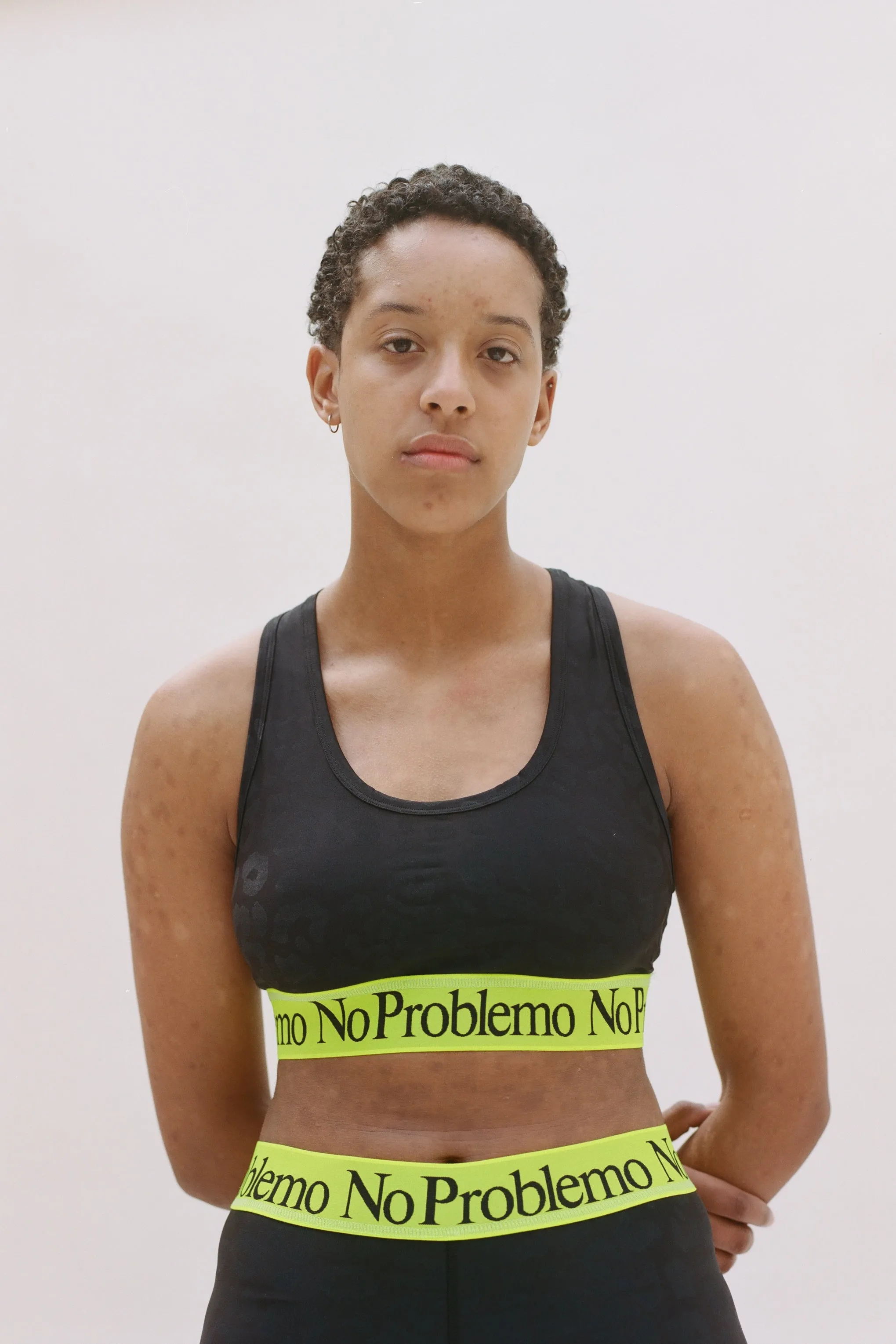 Leopard Sports Bra sold by ARIES product image thumbnail 4