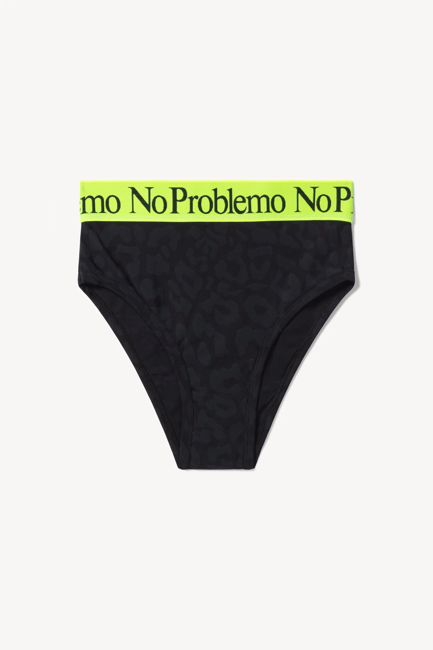 Leopard High Waist Brief sold by ARIES