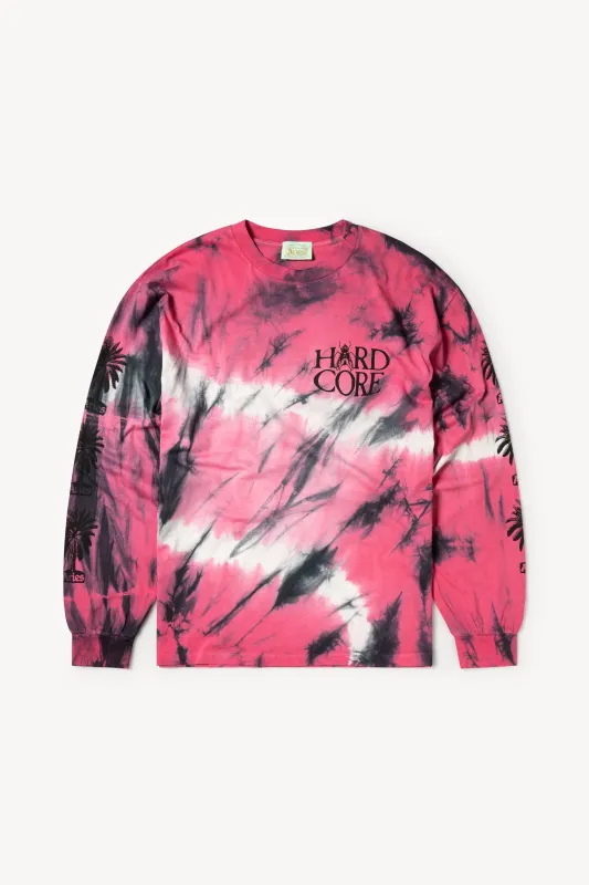 Tie Dye Palm Longsleeve Tee made by ARIES
