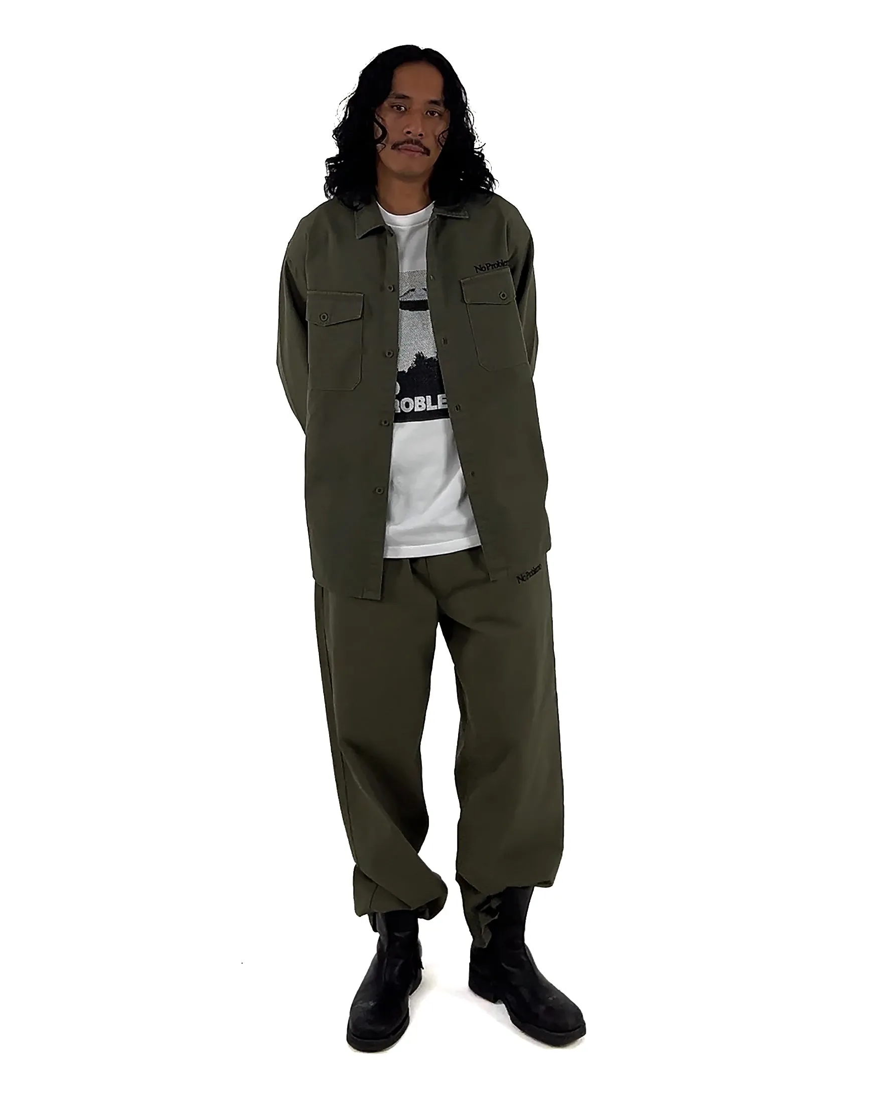 Mini Problemo LS Work Shirt sold by ARIES product image thumbnail 4