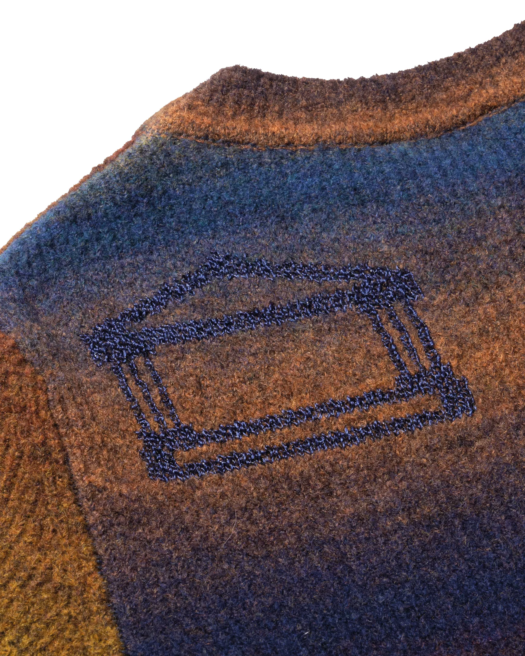 Boucle Space Dye Holey Knit Dress sold by ARIES product image thumbnail 4