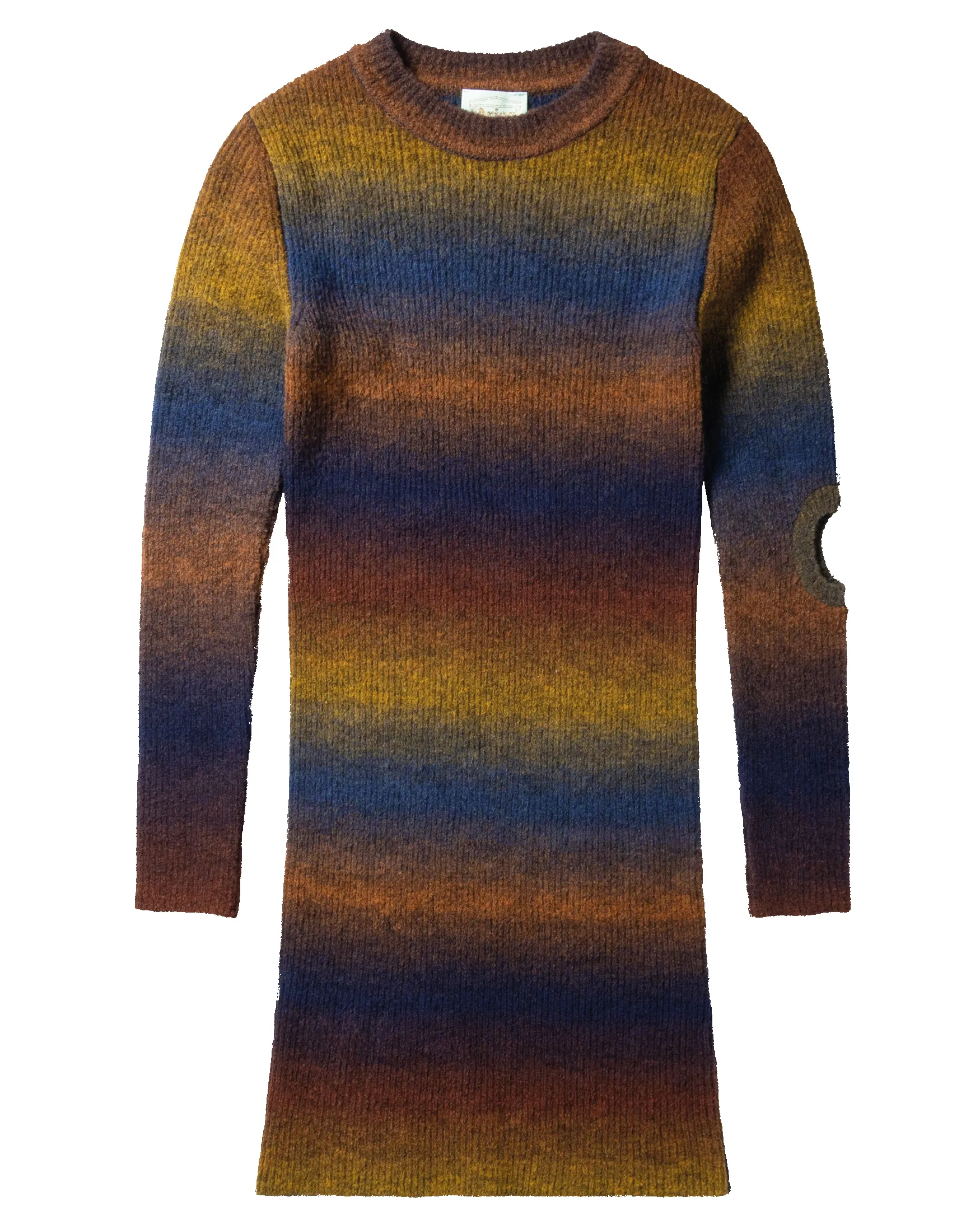 Boucle Space Dye Holey Knit Dress sold by ARIES