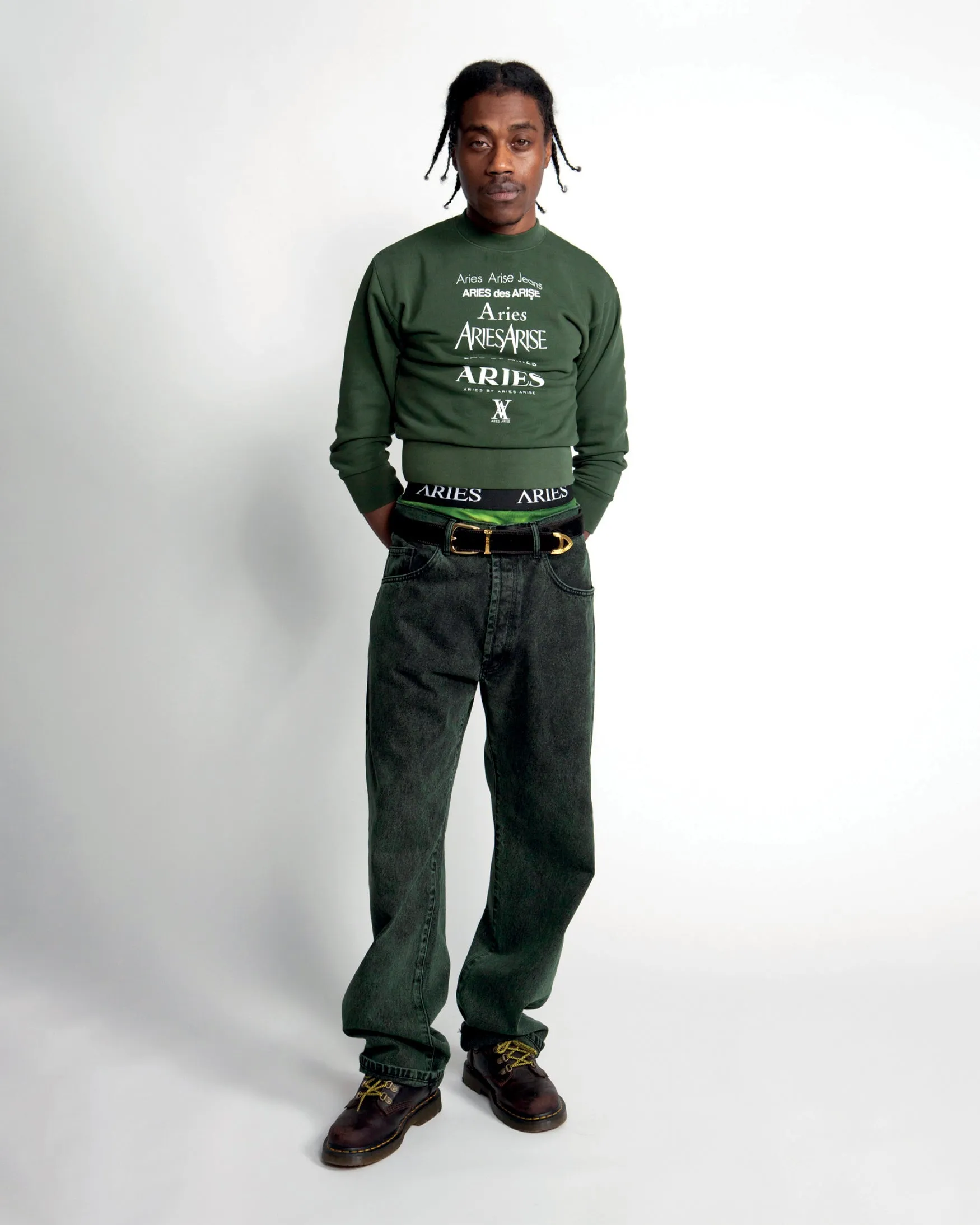 Acid Wash Batten Jean sold by ARIES product image thumbnail 3