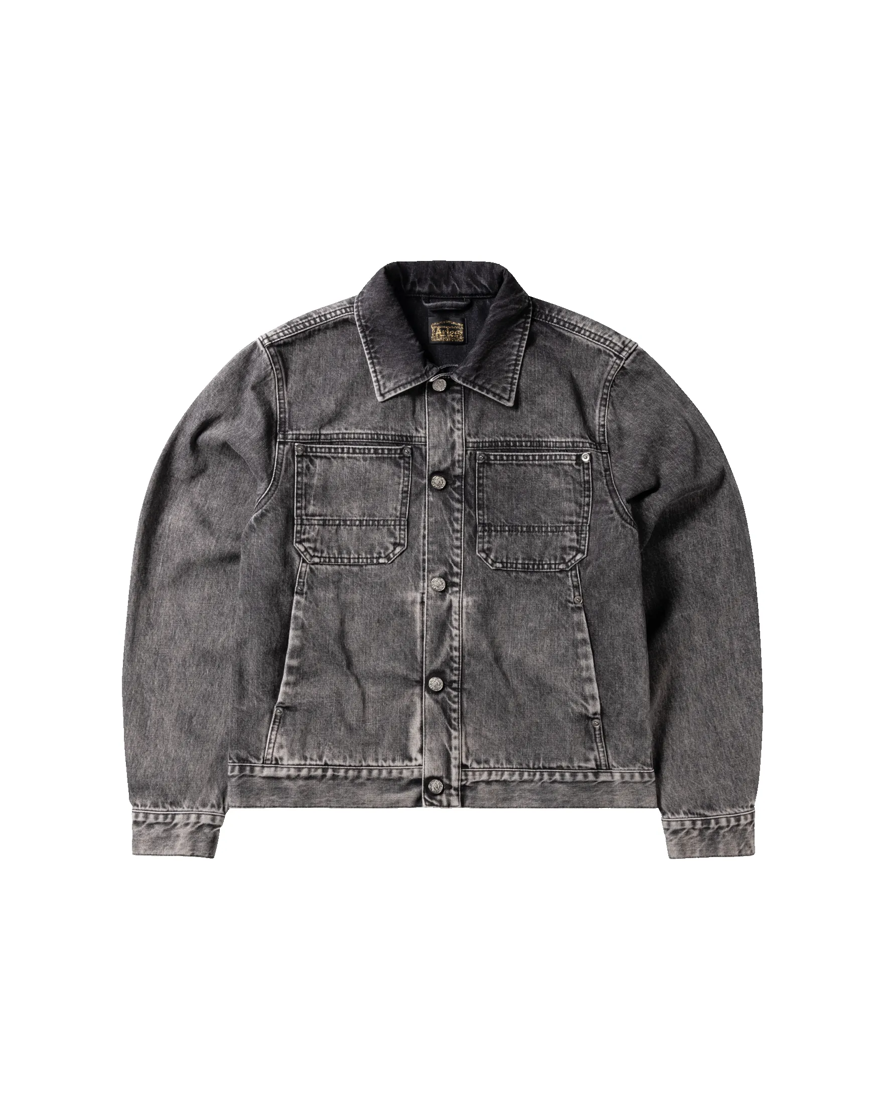 Acid Wash Denim Work Jacket sold by ARIES