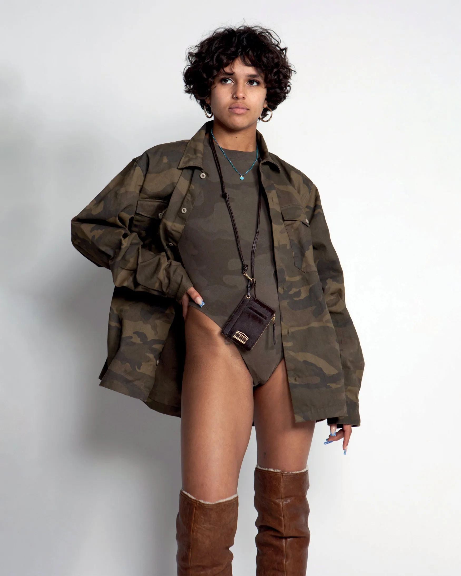 Camo LS Twill Shirt sold by ARIES product image thumbnail 3