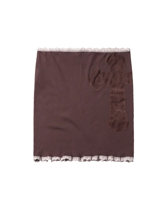 Gothic Lace Trim Skirt sold by ARIES