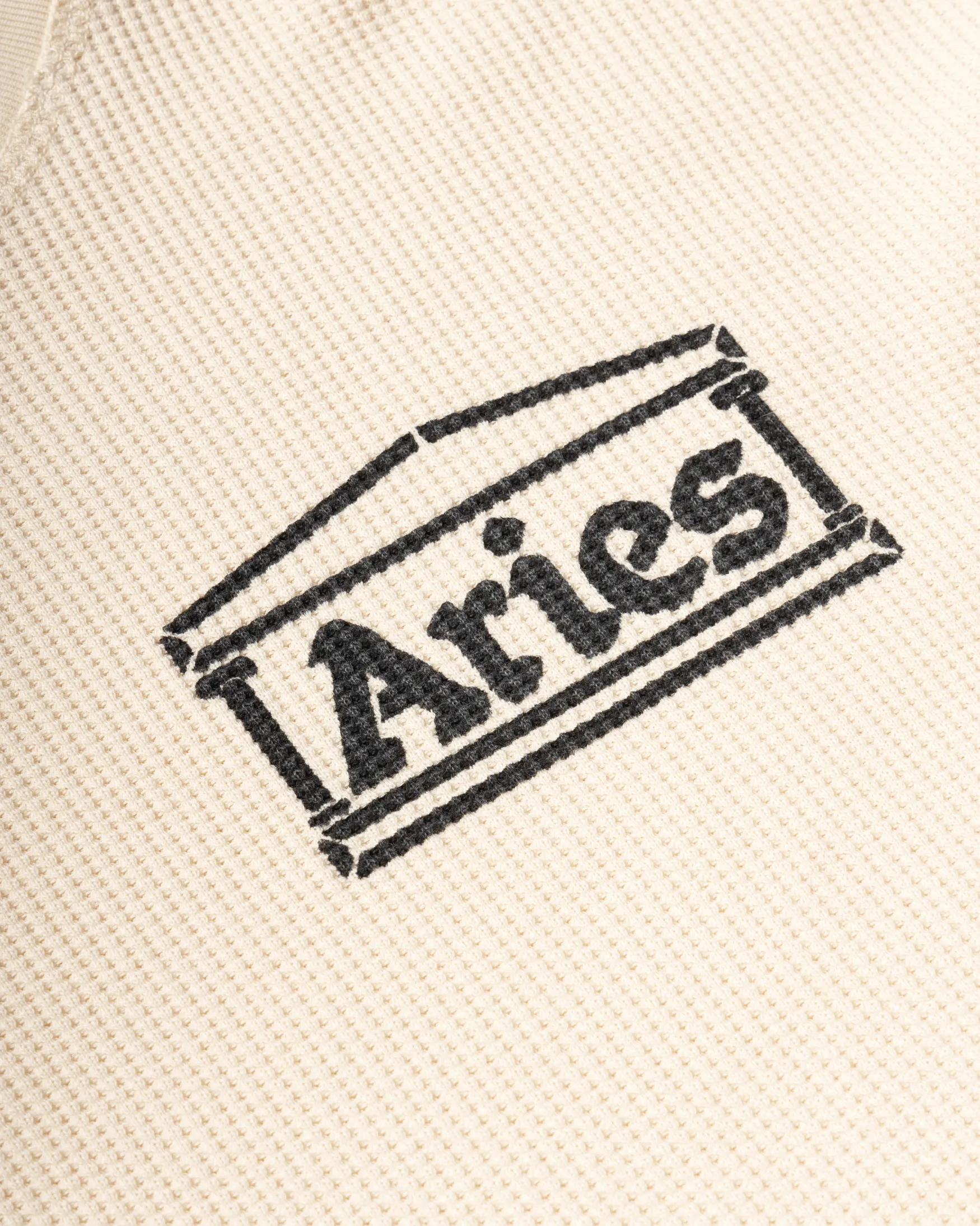 Waffle LS Tee sold by ARIES product image thumbnail 4