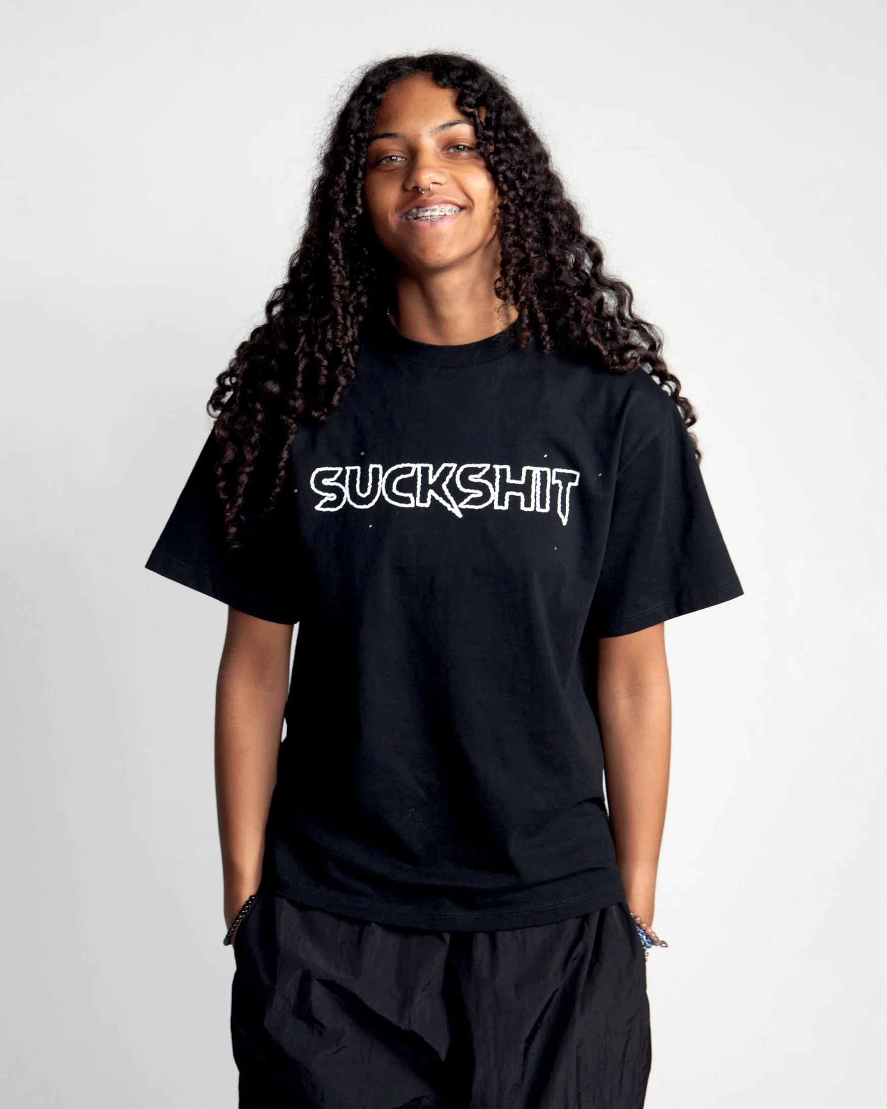 Suckshit SS Tee sold by ARIES product image thumbnail 2