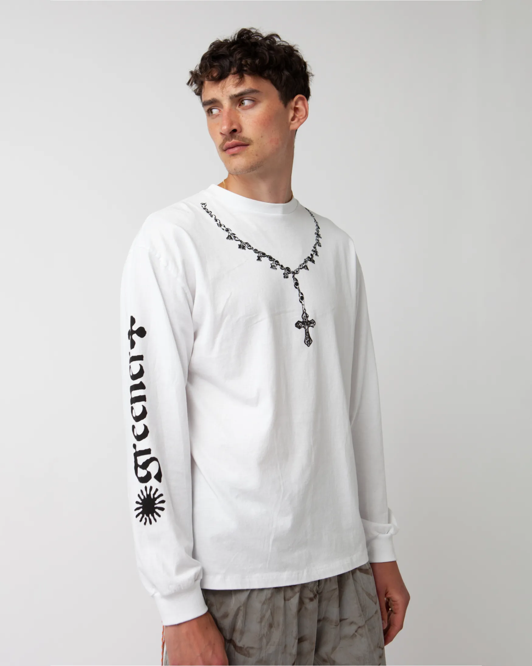 Rosary LS Tee sold by ARIES product image thumbnail 2