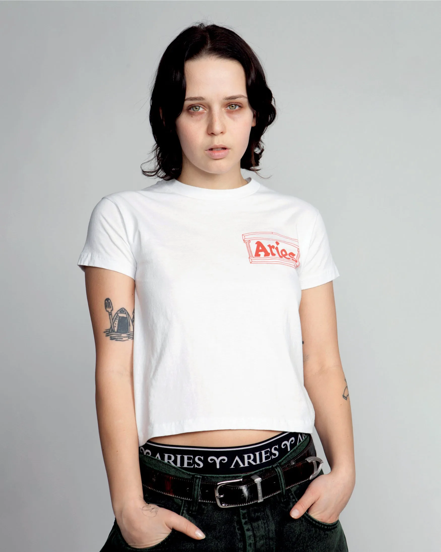 Temple SS Tee sold by ARIES product image thumbnail 2