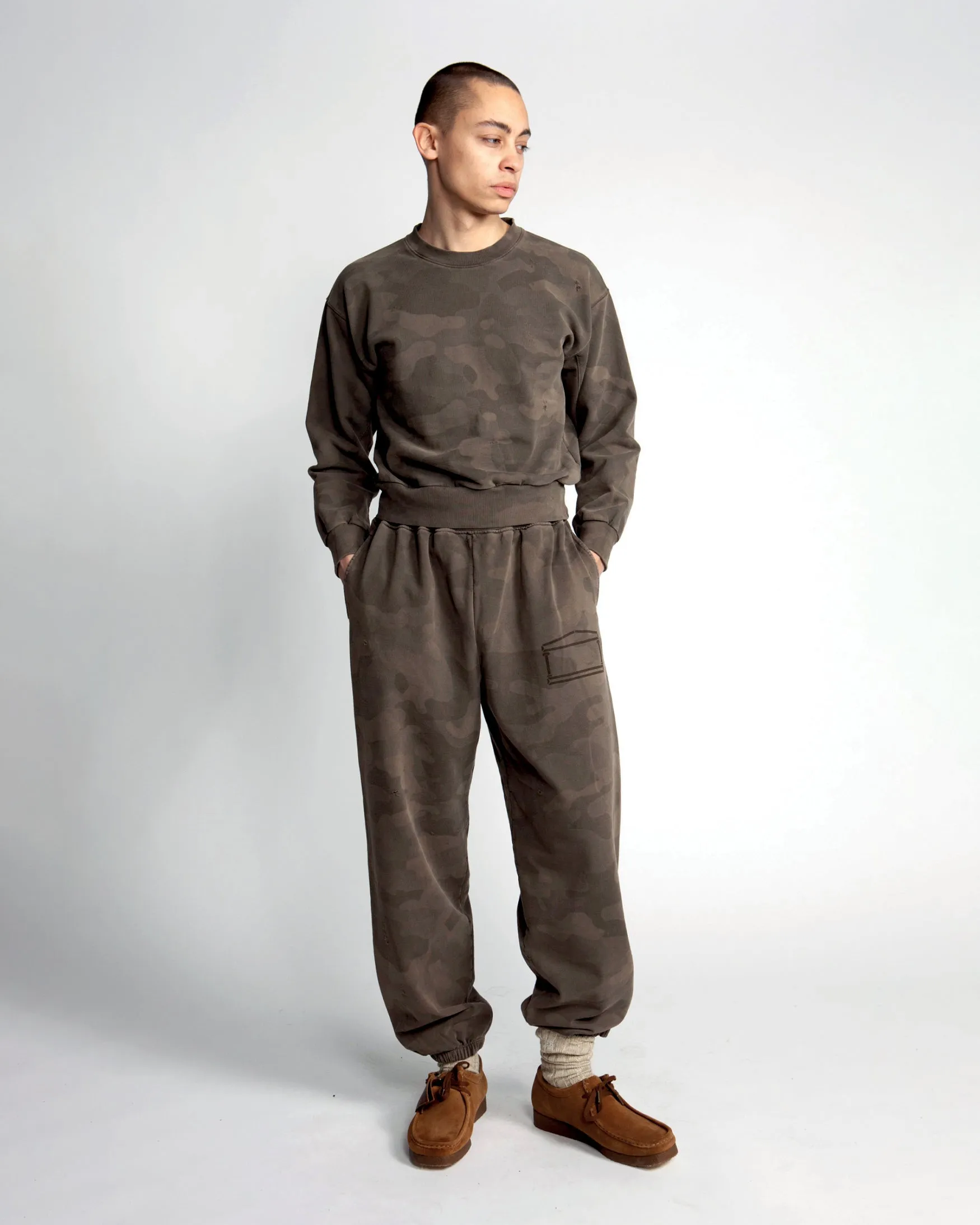 Aged Camo Sweat sold by ARIES product image thumbnail 3