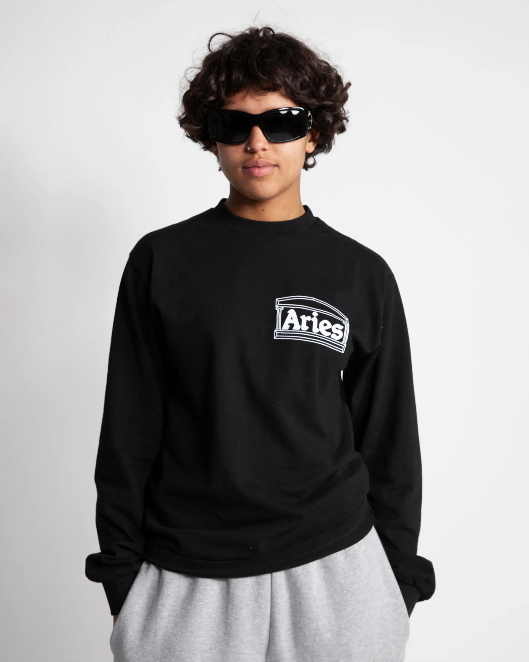 Temple LS Tee sold by ARIES product image thumbnail 3