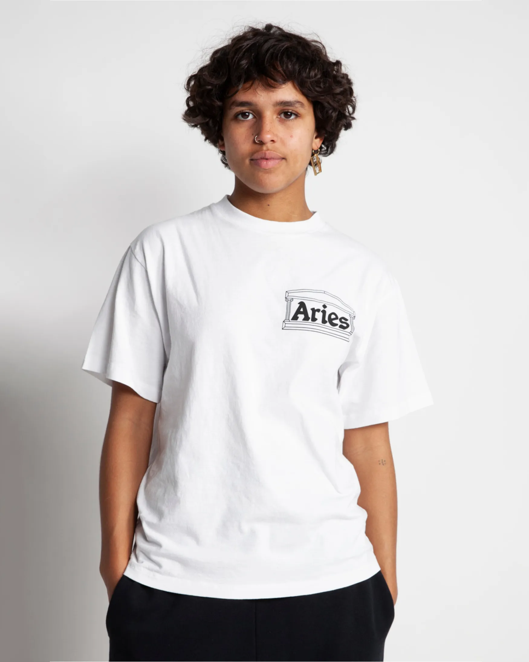 Temple SS Tee sold by ARIES product image thumbnail 3
