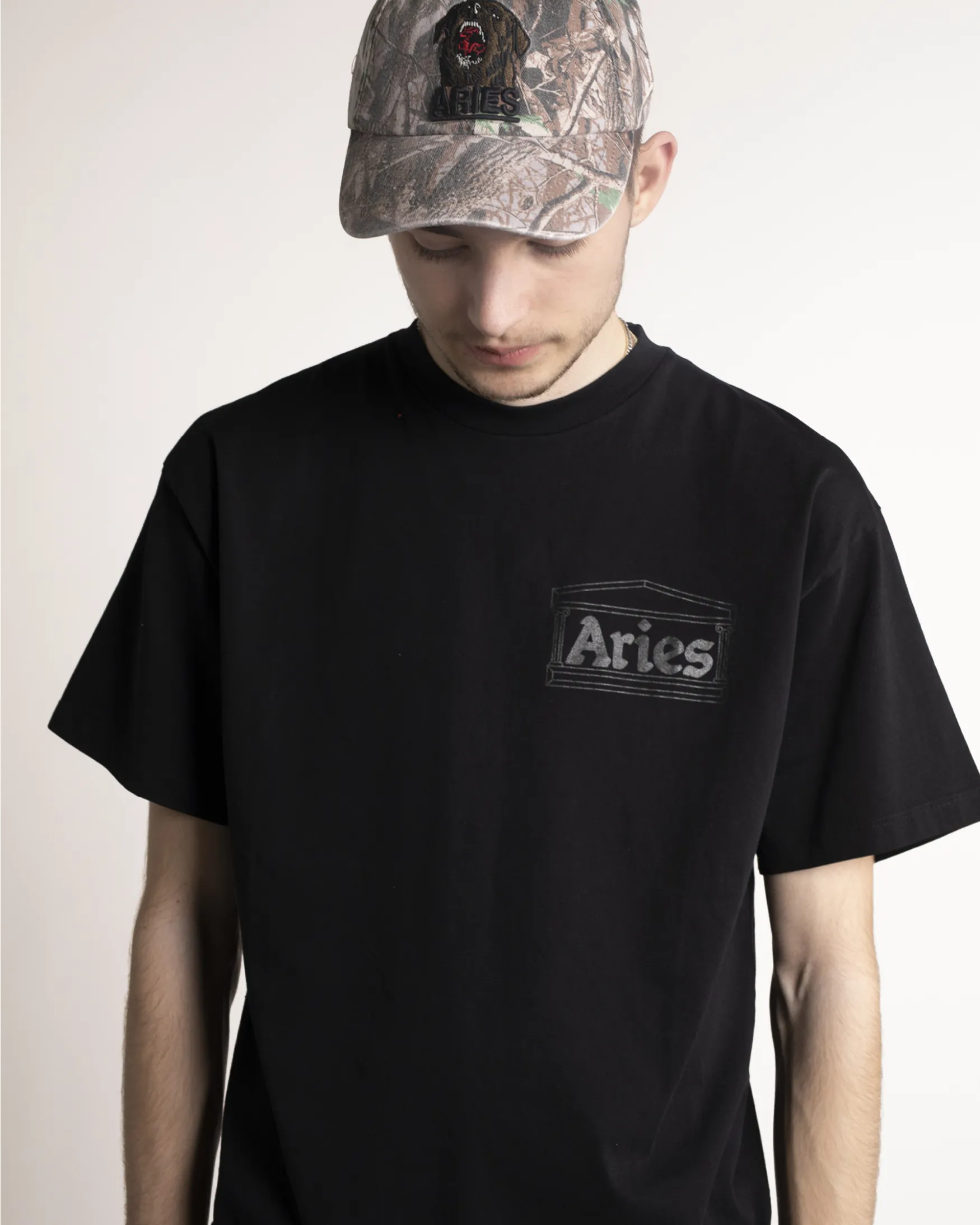 Temple SS Tee sold by ARIES product image thumbnail 3