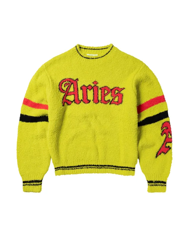 Acid Boucle Knit Crew sold by ARIES