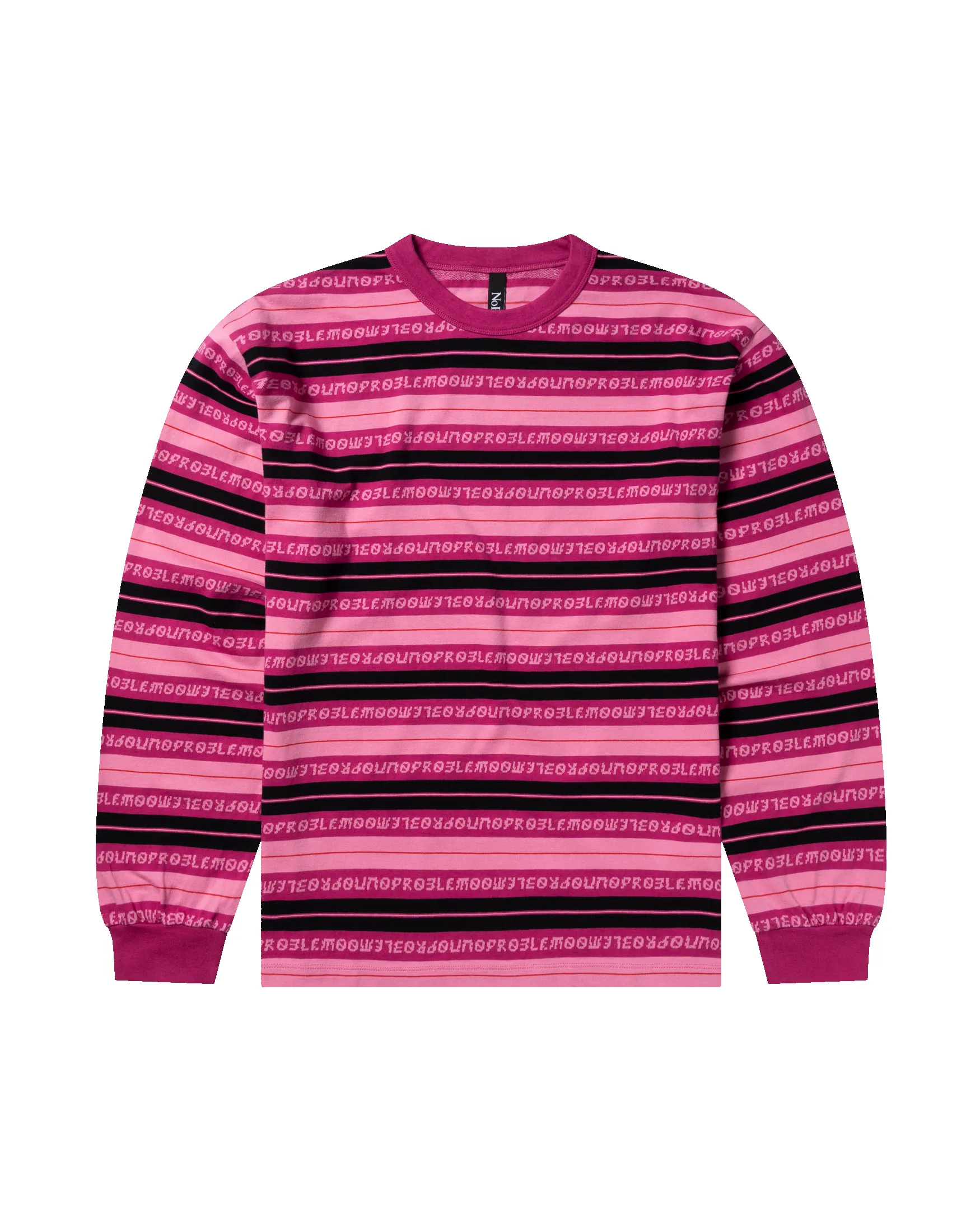 Jacquard Stripe LS Tee sold by ARIES