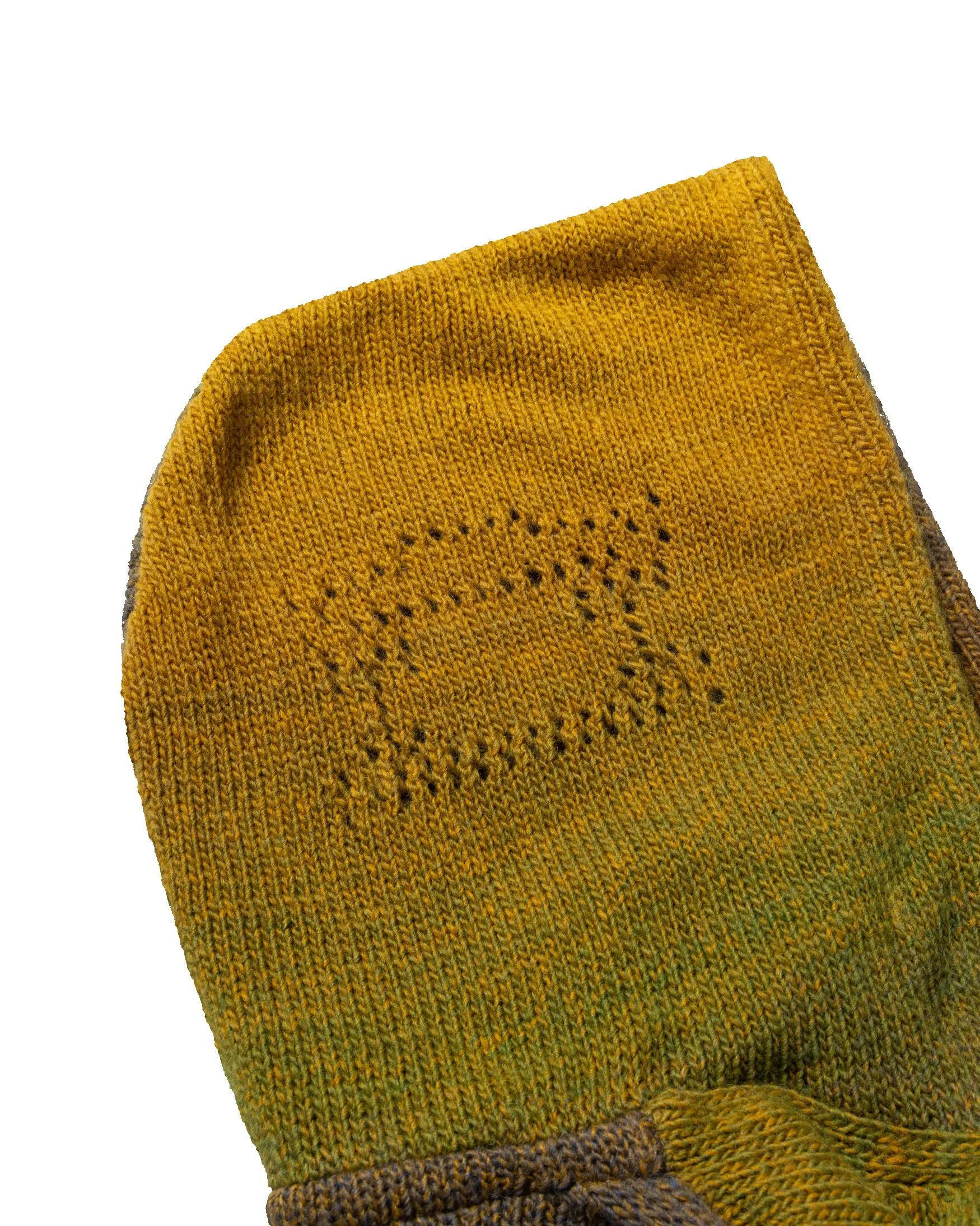 Space Dye Temple Knit Zip Thru Hoodie sold by ARIES product image thumbnail 4