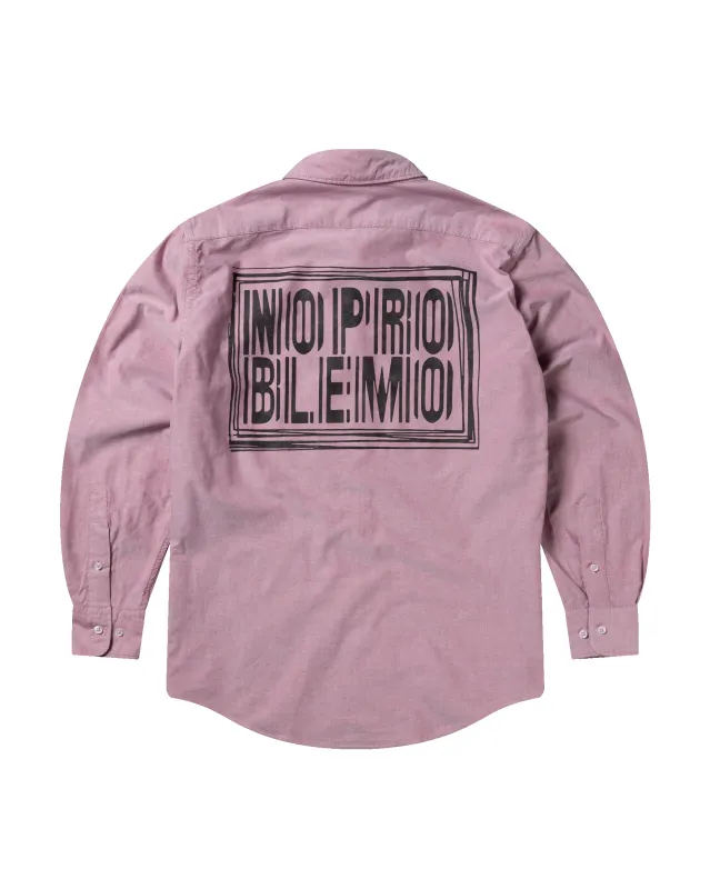 Split Problemo LS Oxford Shirt made by No Problemo