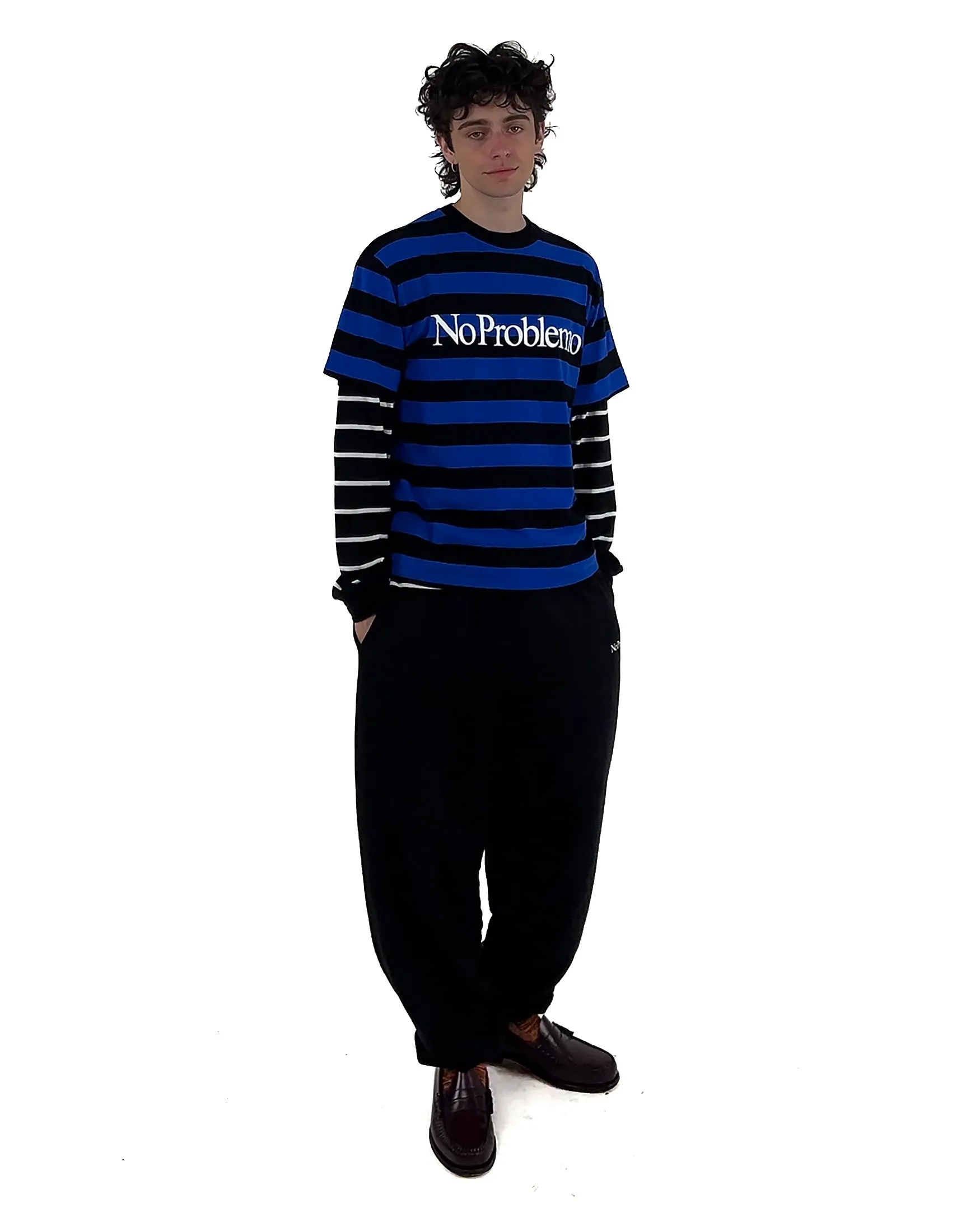 No Problemo Striped SS Tee sold by ARIES product image thumbnail 4