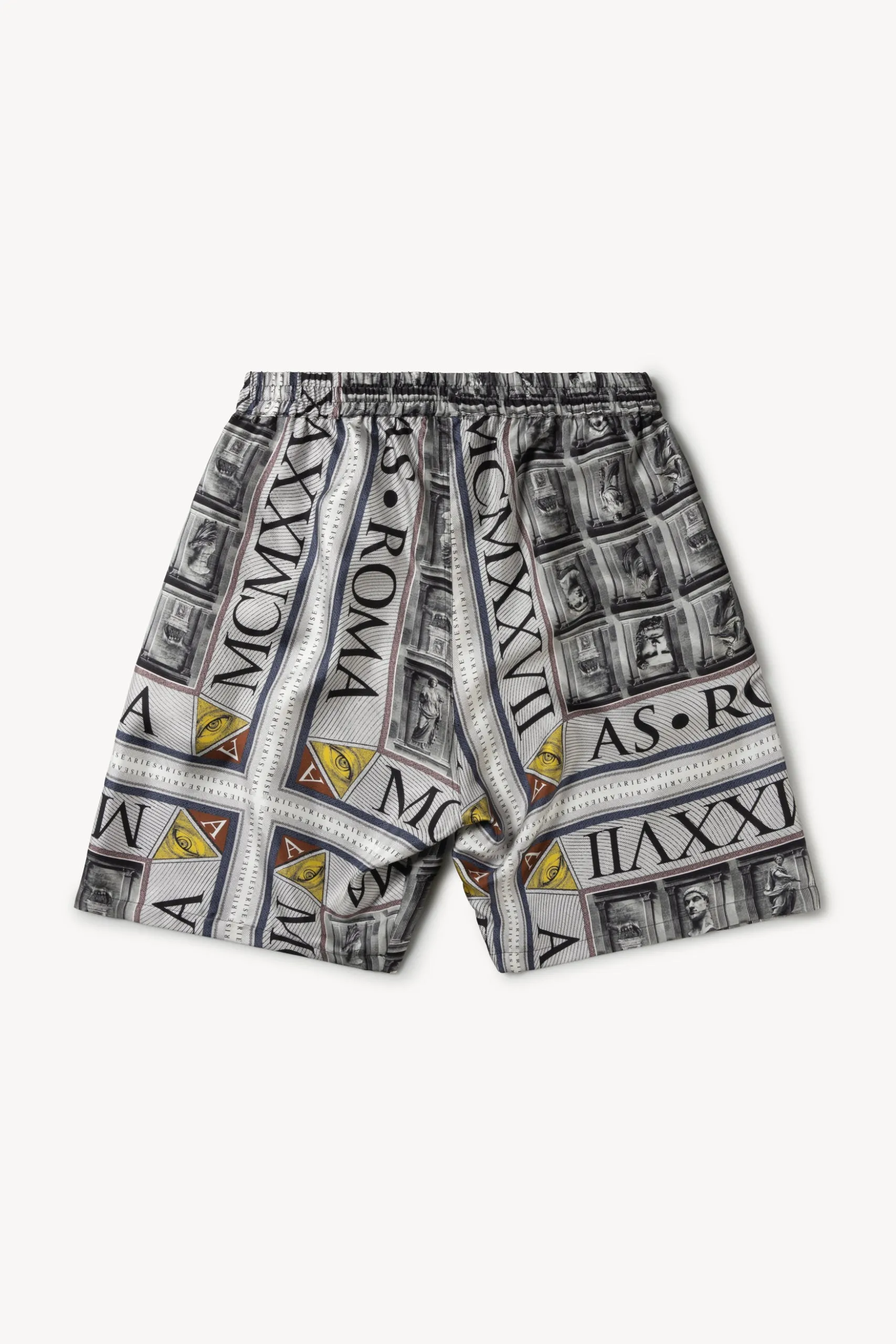 AS Roma X Aries Statue Silk Shorts sold by ARIES product image thumbnail 2