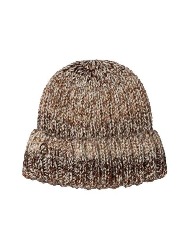 Rib Knit Space Dye Beanie made by ARIES
