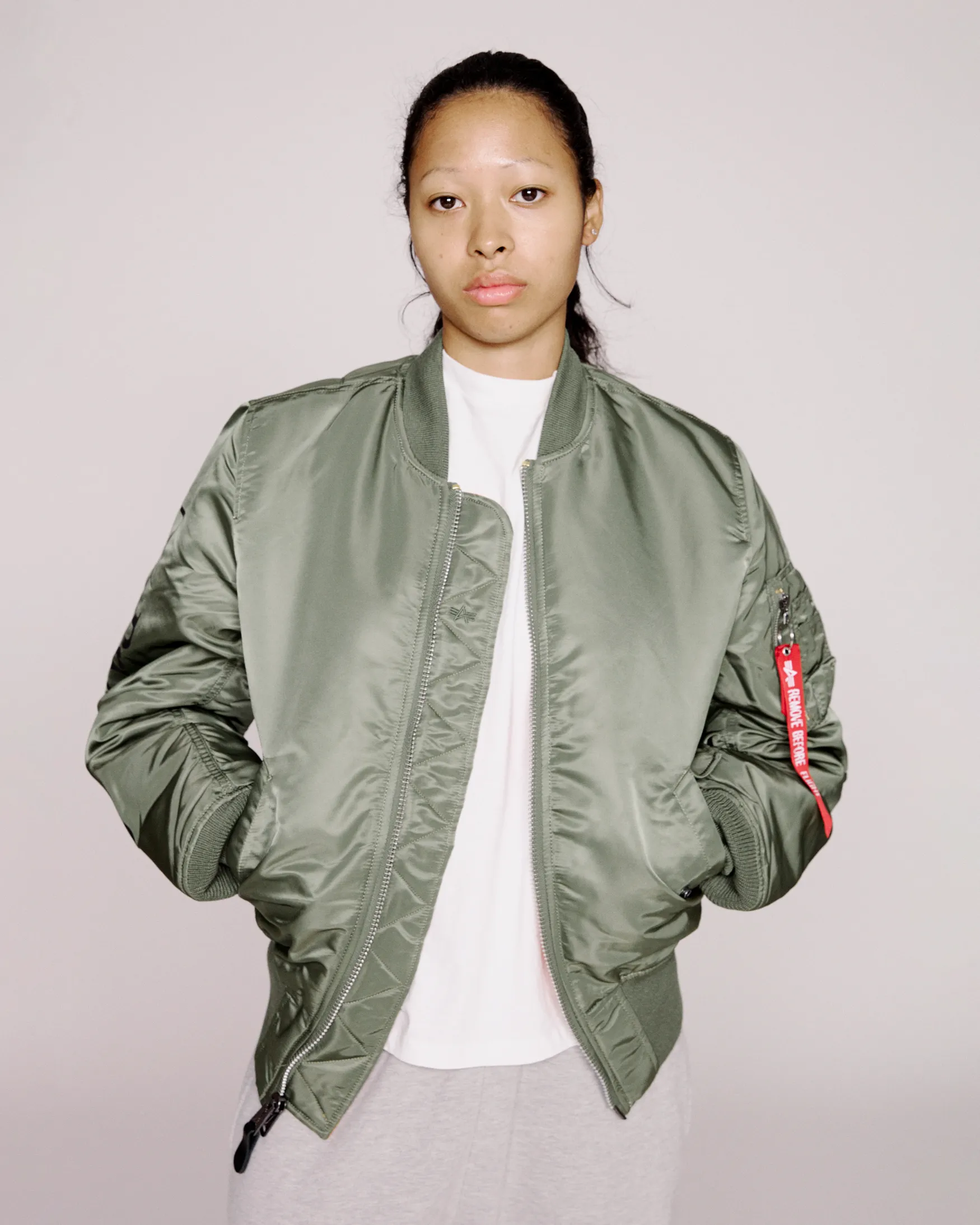 No Problemo x Alpha Industries MA-1 Jacket sold by ARIES product image thumbnail 2