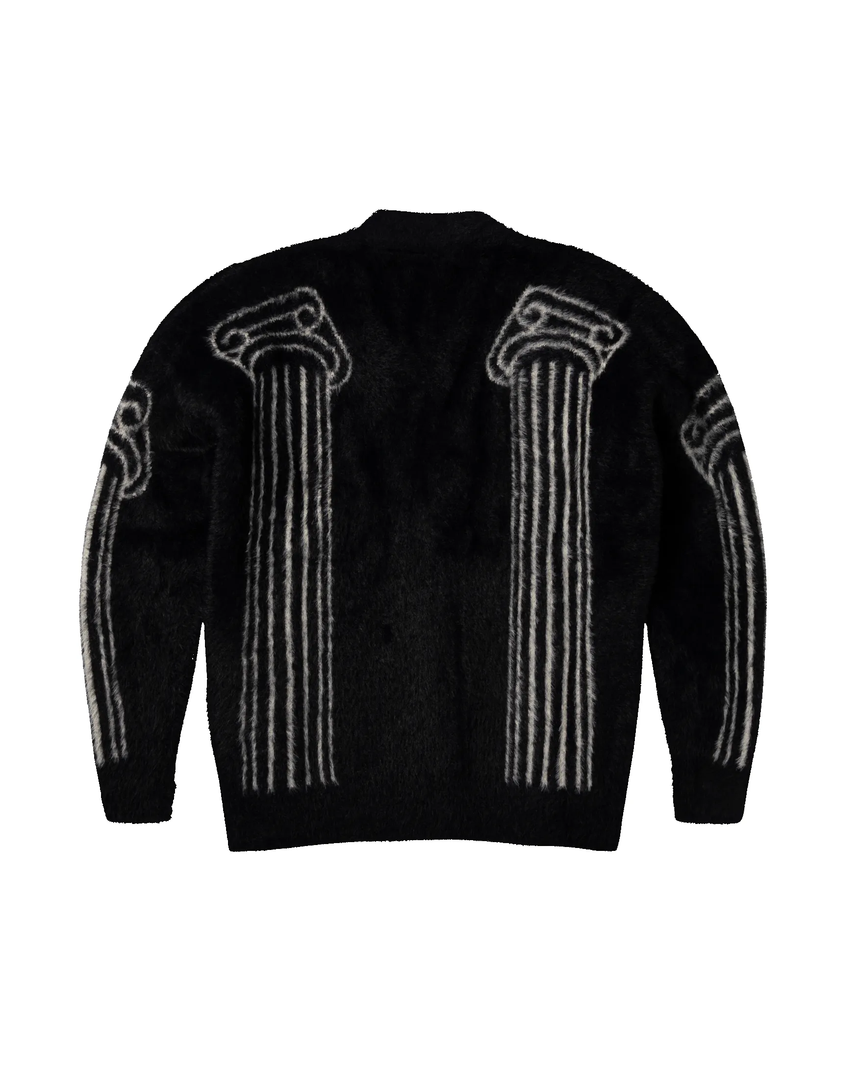 Oversized Chenille Column Knit Cardigan sold by ARIES product image thumbnail 4