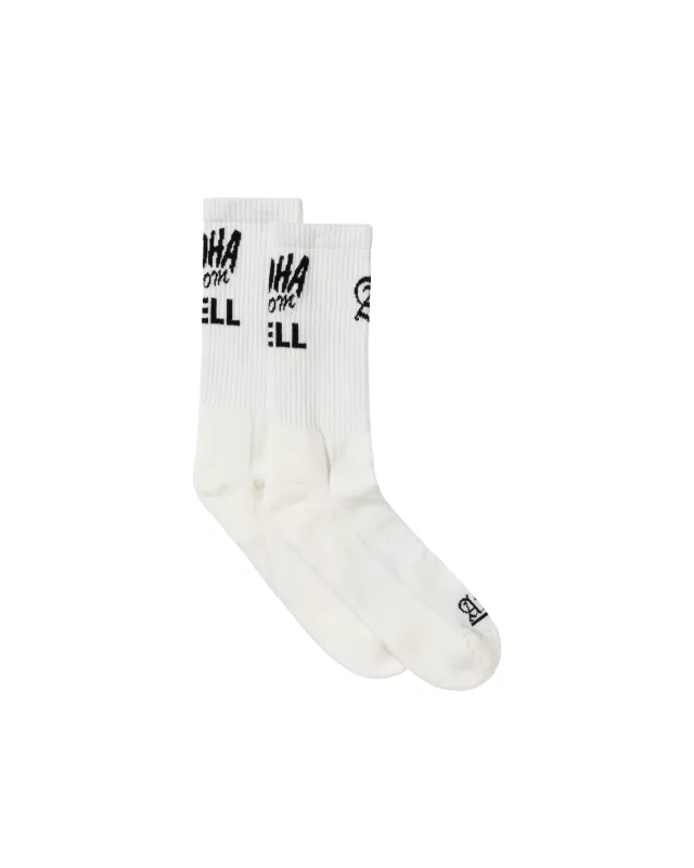Aloha From Hell Sock made by ARIES