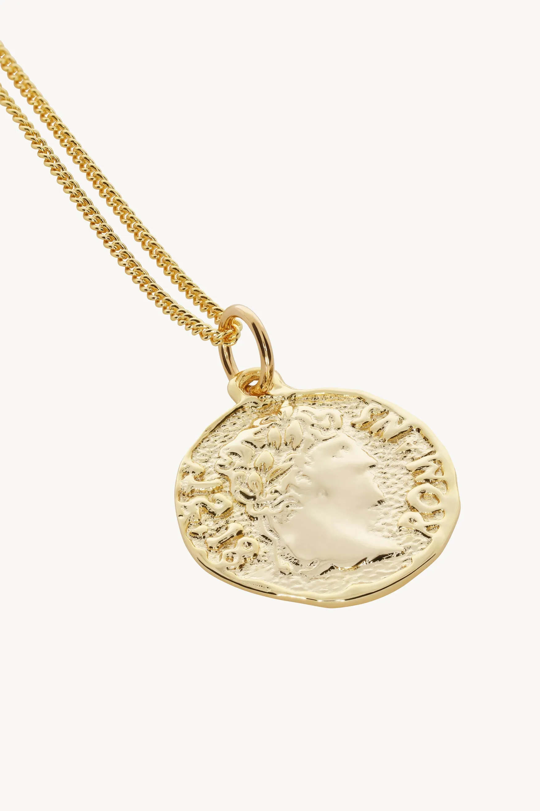 Chain Necklace With Roman Coin Pendant sold by ARIES product image thumbnail 2
