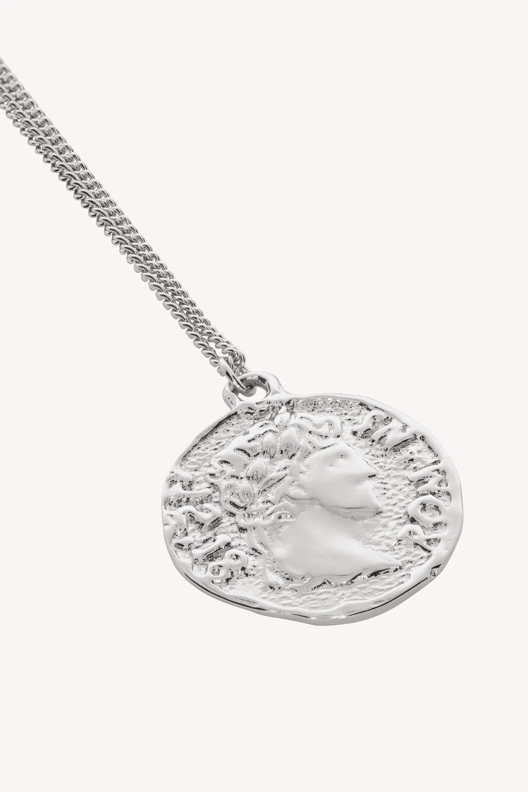 Chain Necklace With Roman Coin Pendant sold by ARIES product image thumbnail 2