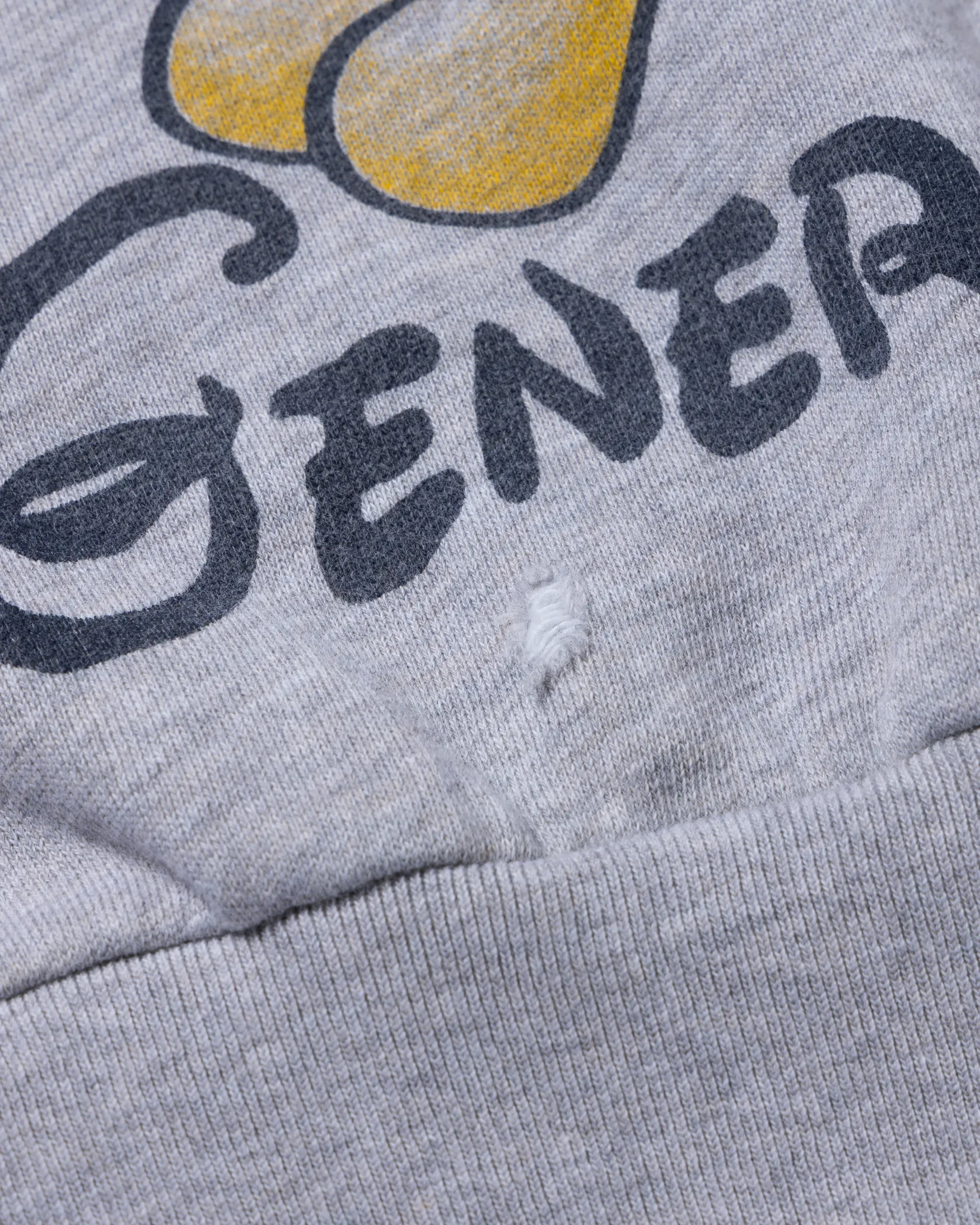 Destroyed Weedie Pie Raglan Sweat sold by ARIES product image thumbnail 5