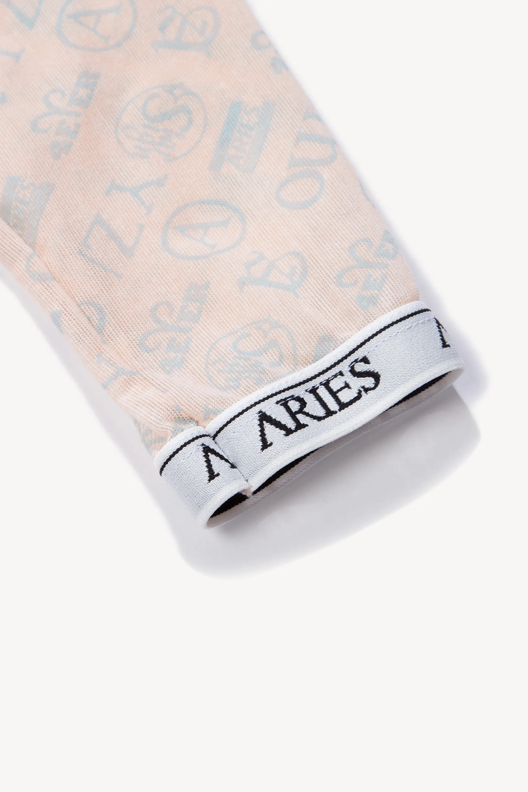 Monogram Mesh Long Sleeve Top sold by ARIES product image thumbnail 4