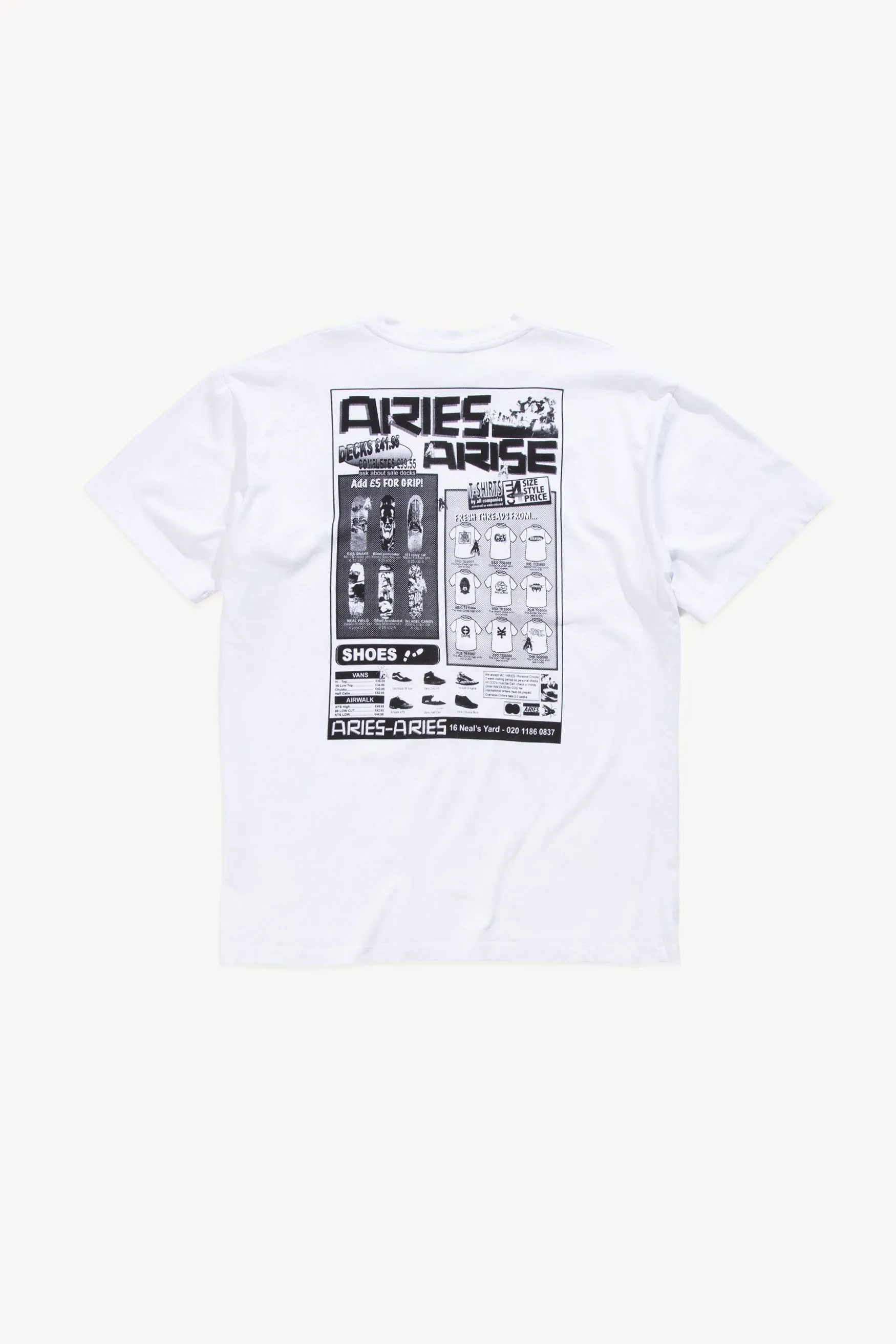 Skate Tee sold by ARIES product image thumbnail 3