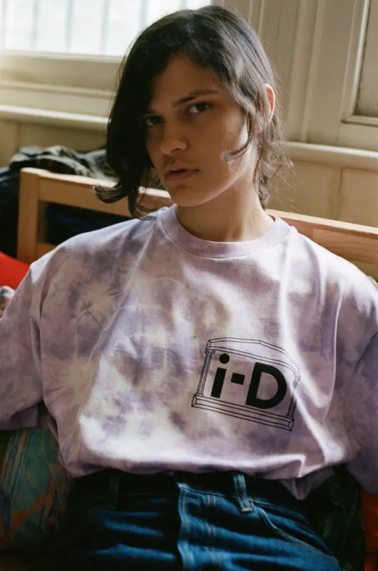 i-D Flower Tie Dye T sold by ARIES