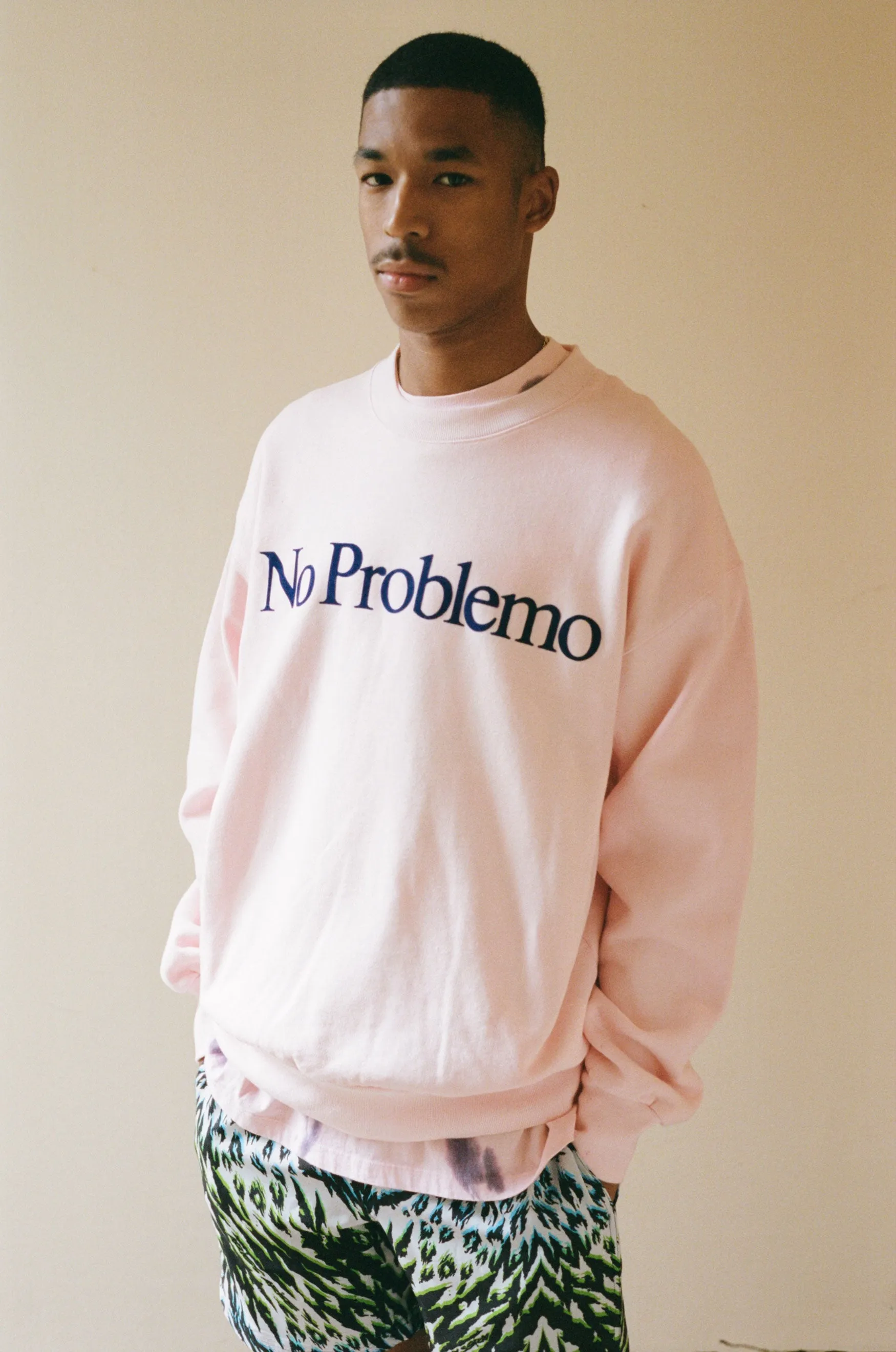 No Problemo Crew Sweat sold by ARIES