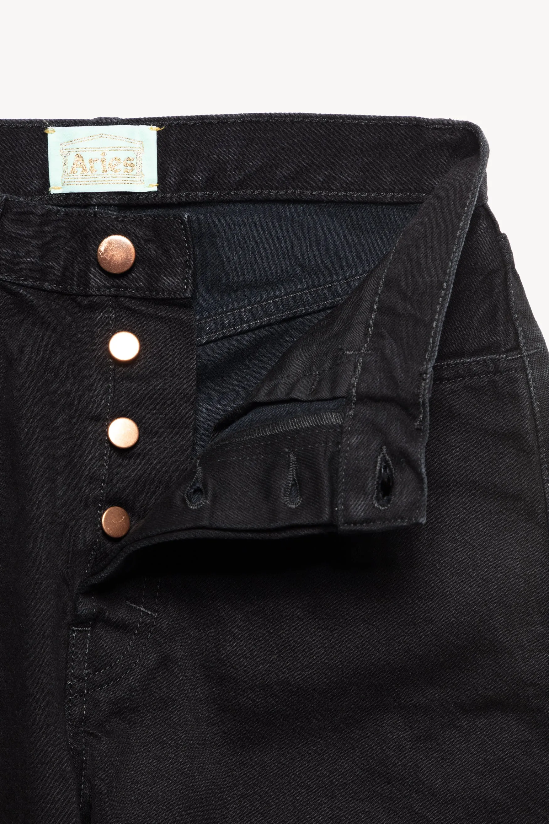 Lilly Selvedge Black Jeans sold by ARIES product image thumbnail 5