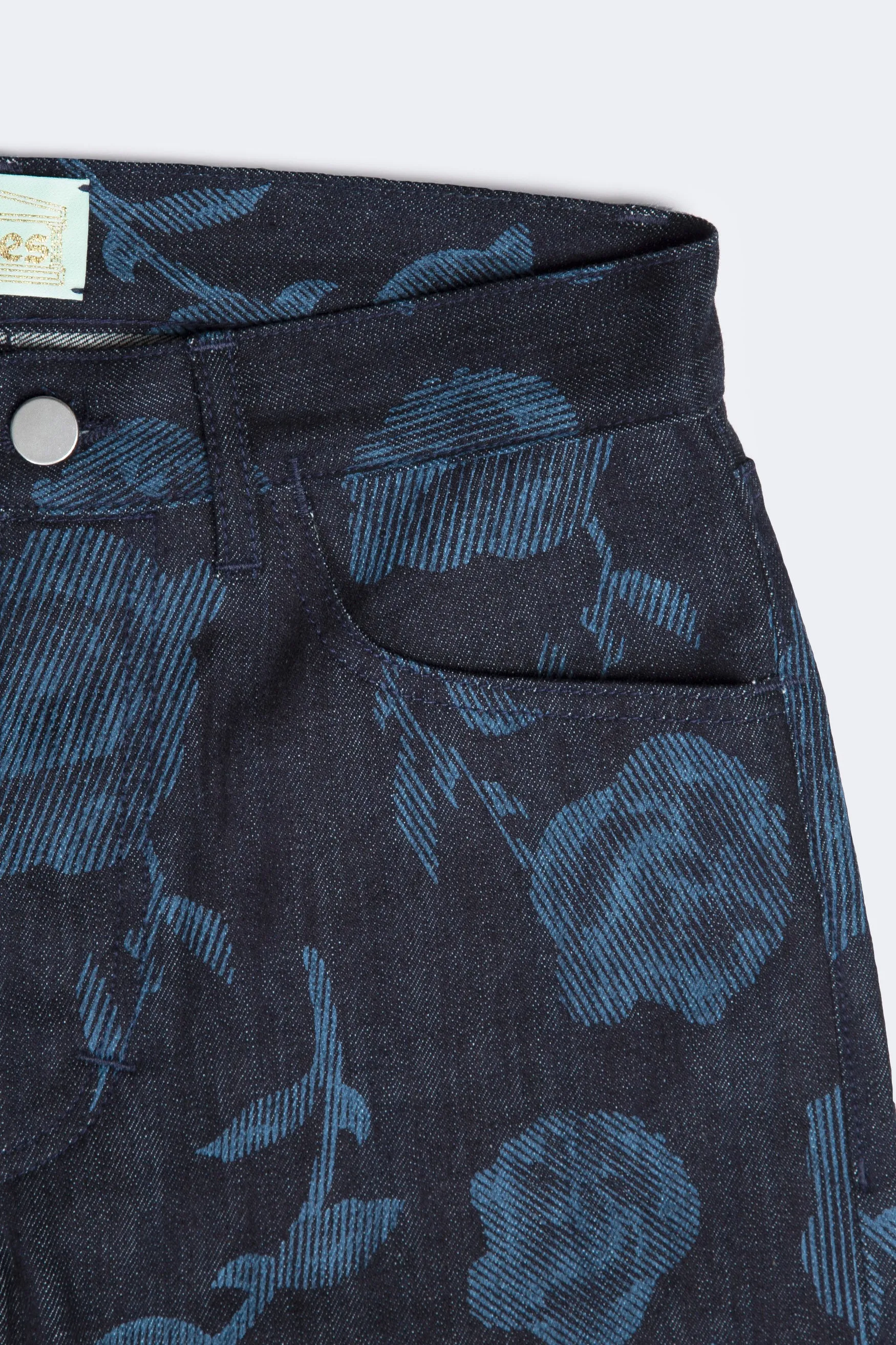 Rose Print Lilly Jeans sold by ARIES product image thumbnail 4