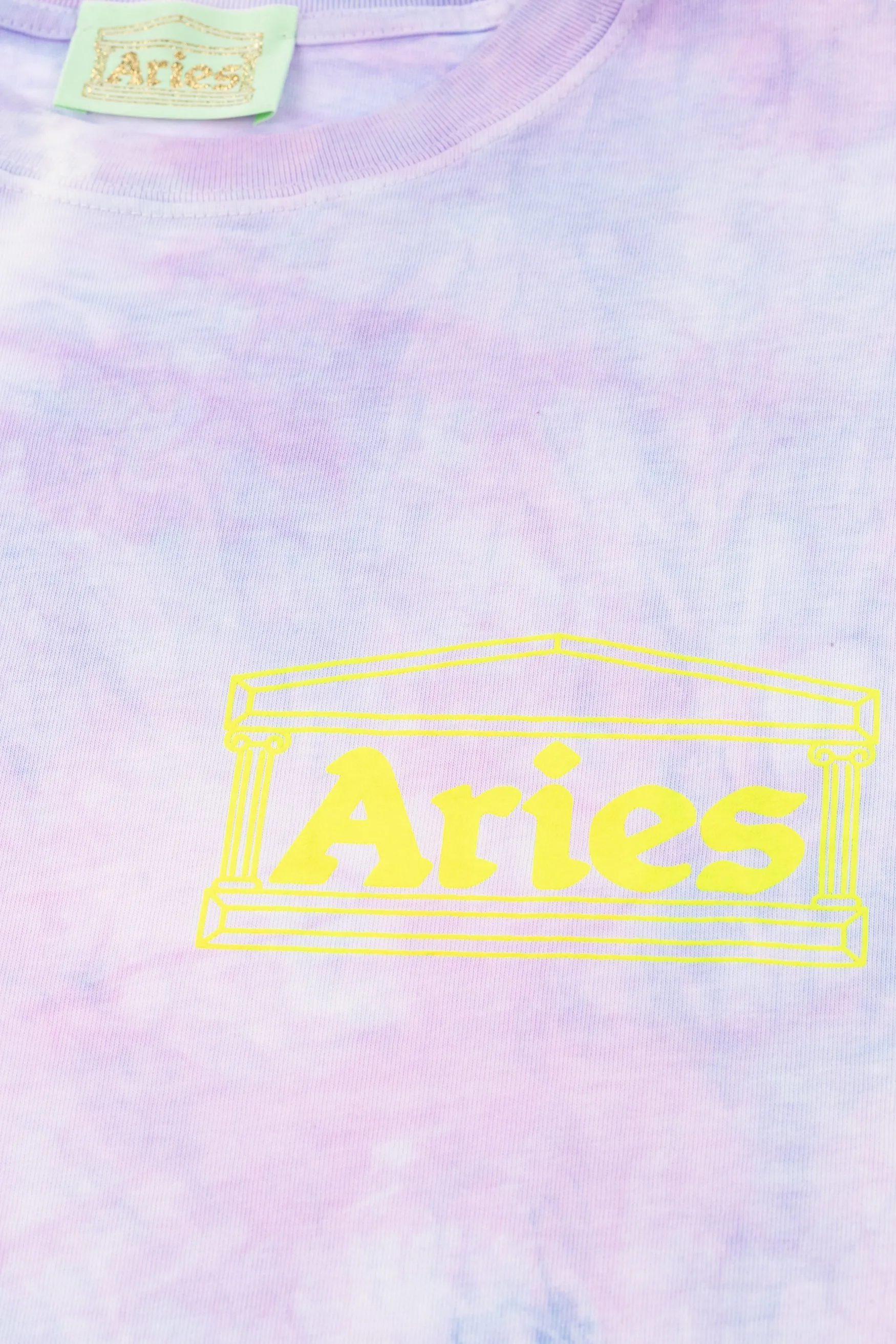 Tie Dye Temple Logo T sold by ARIES product image thumbnail 4