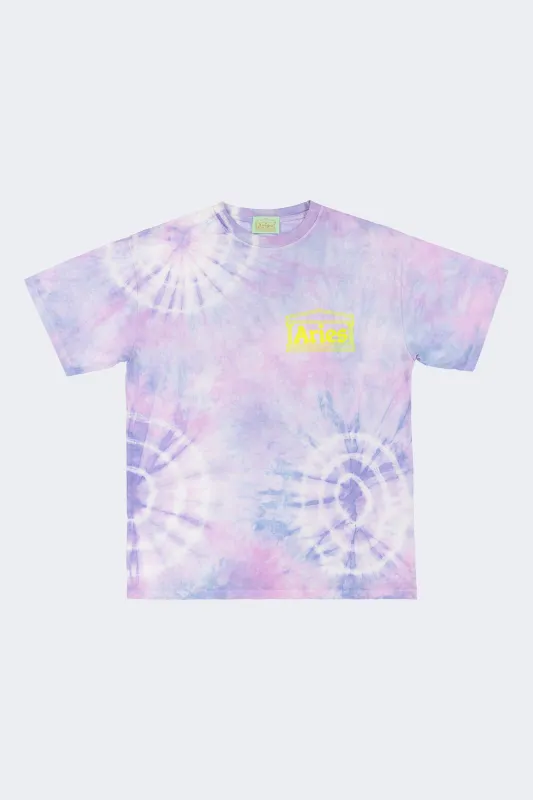 Tie Dye Temple Logo T sold by ARIES