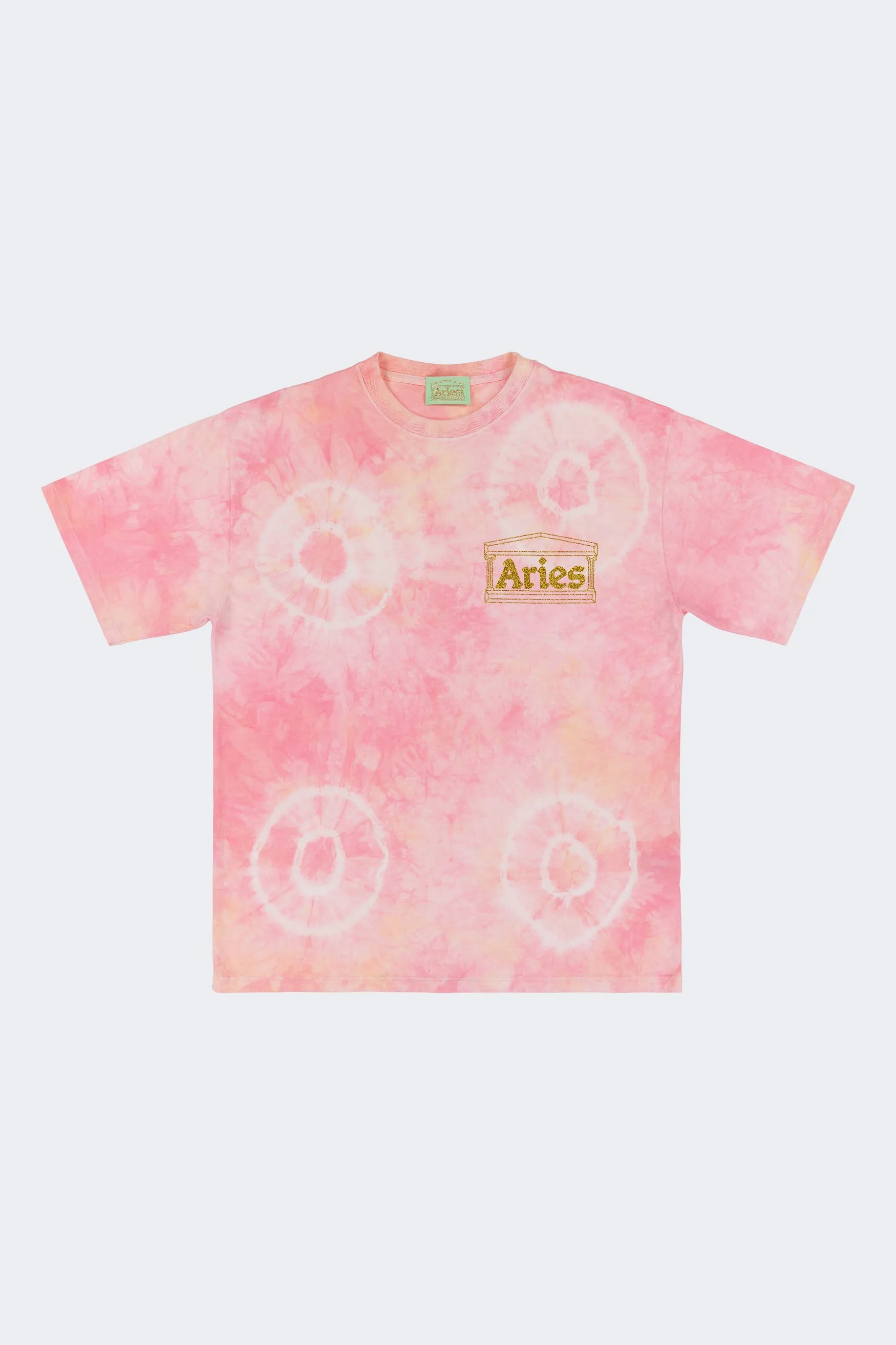 Tie Dye Temple Logo T sold by ARIES product image thumbnail 2