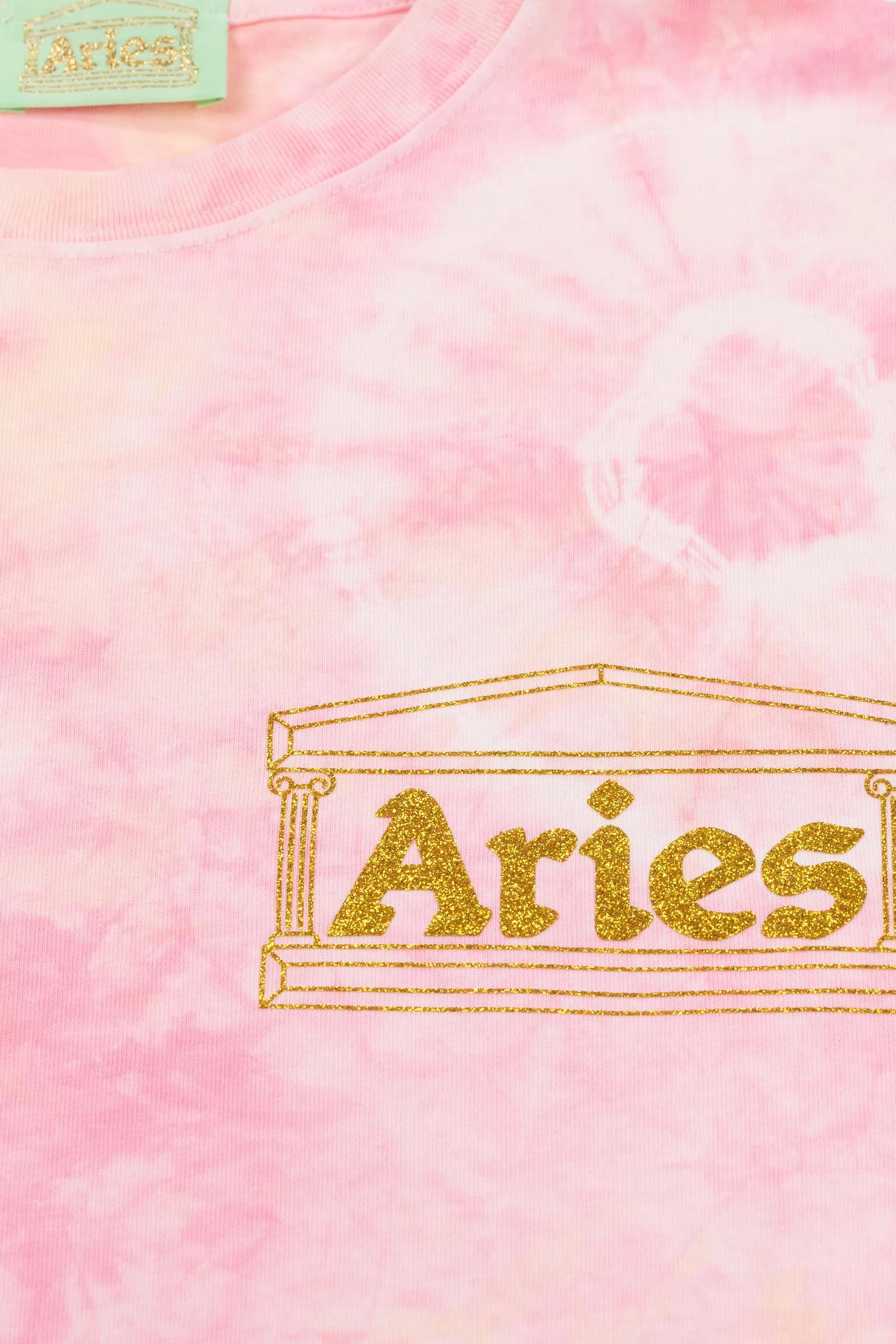 Tie Dye Temple Logo T sold by ARIES product image thumbnail 4