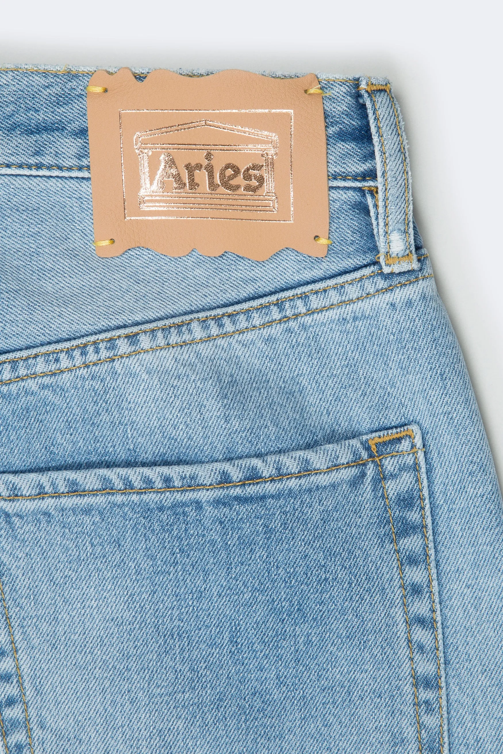 Light Wash Taped Lilly Jeans sold by ARIES product image thumbnail 5
