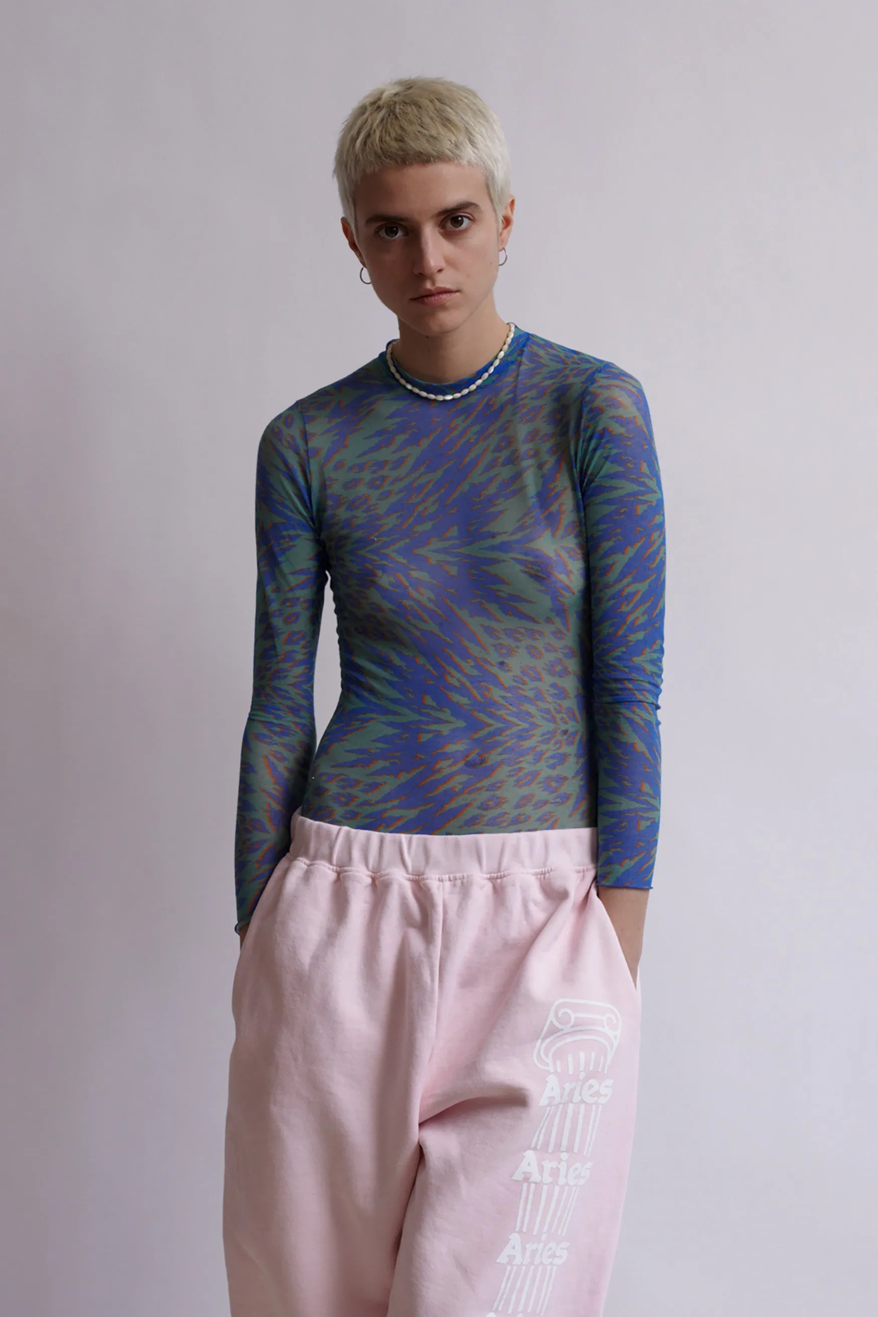 Animal Mesh Top sold by ARIES product image thumbnail 3