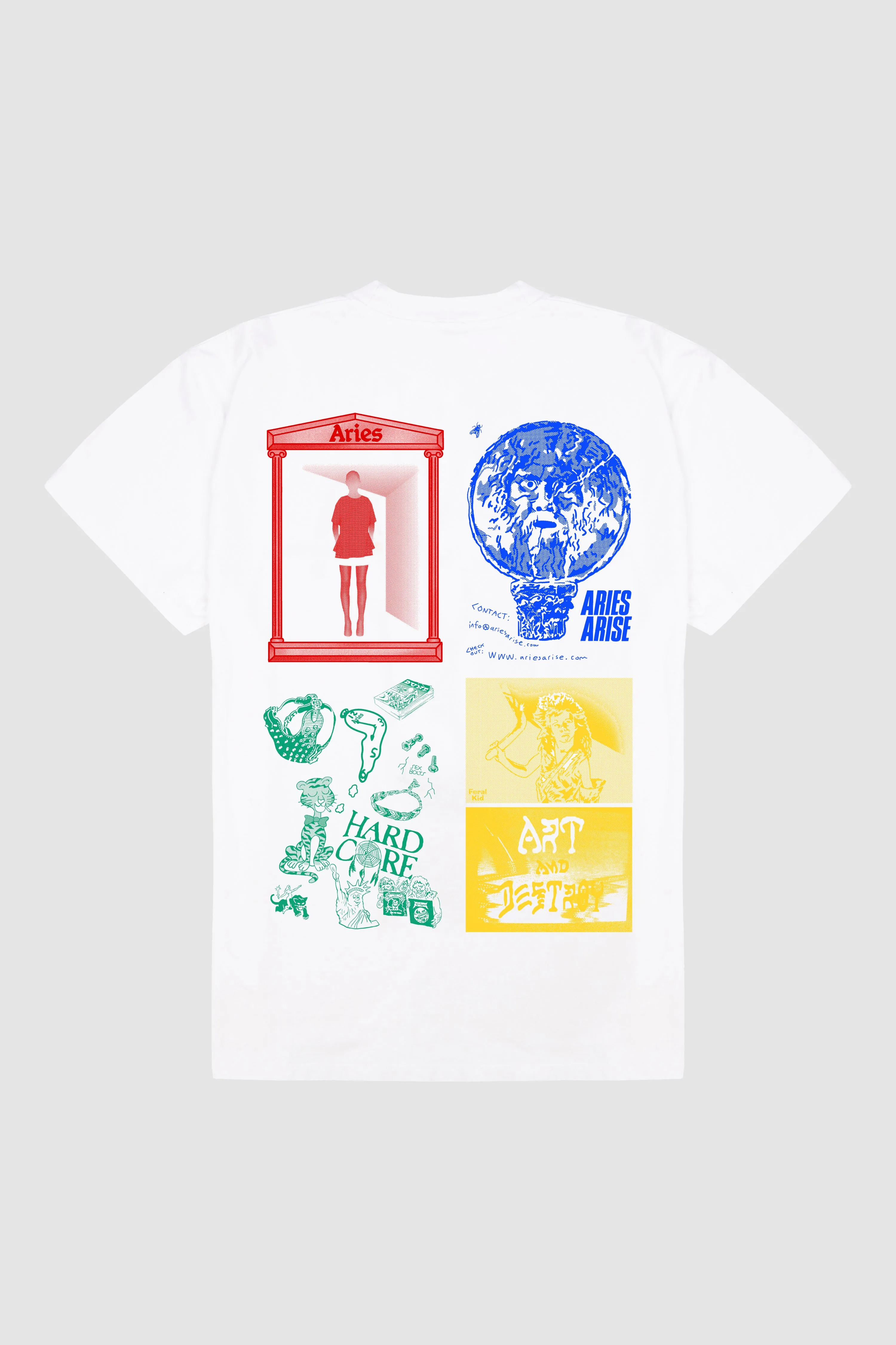 Zine Short Sleeve T-Shirt sold by ARIES product image thumbnail 2