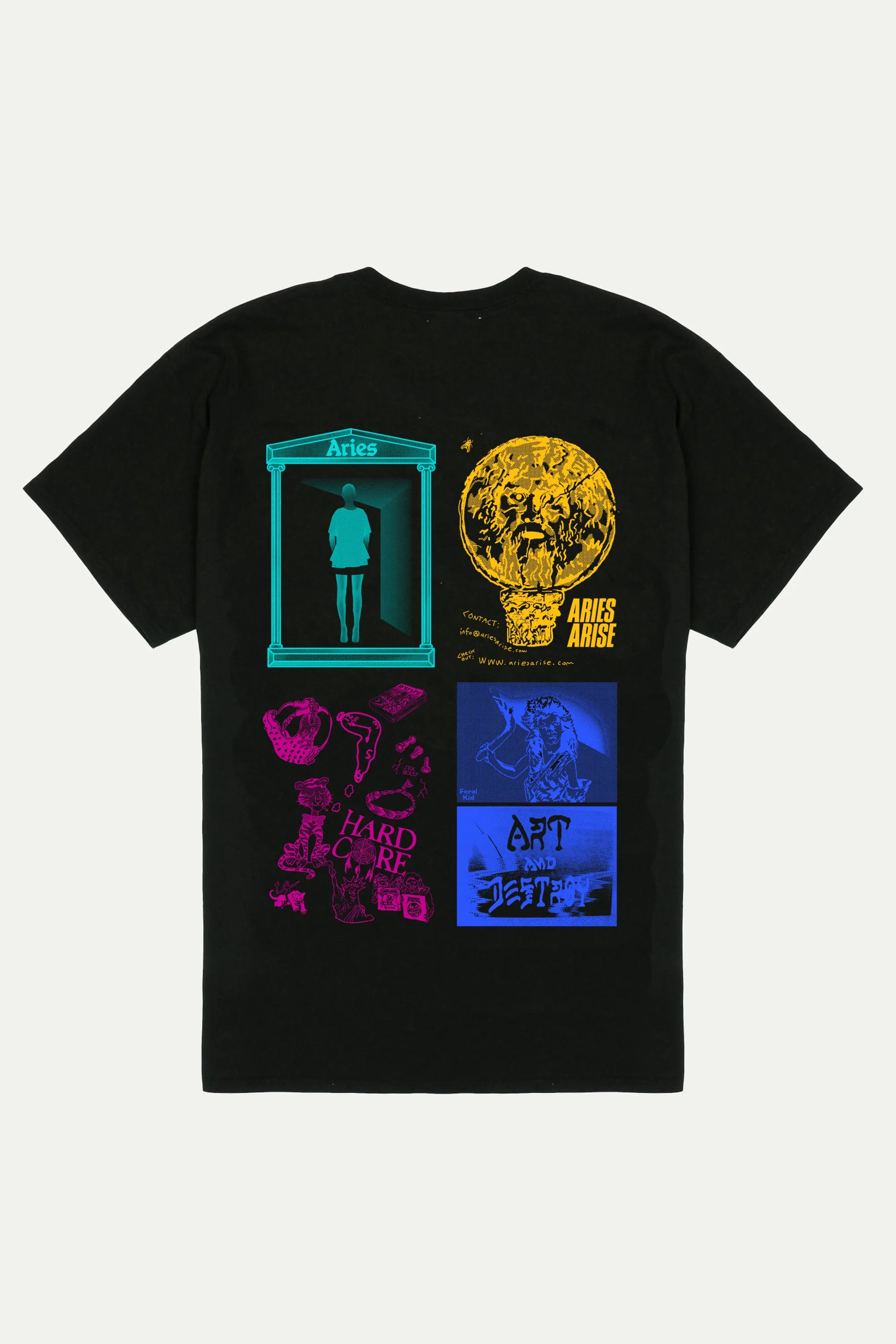 Zine Short Sleeve T-Shirt sold by ARIES product image thumbnail 2